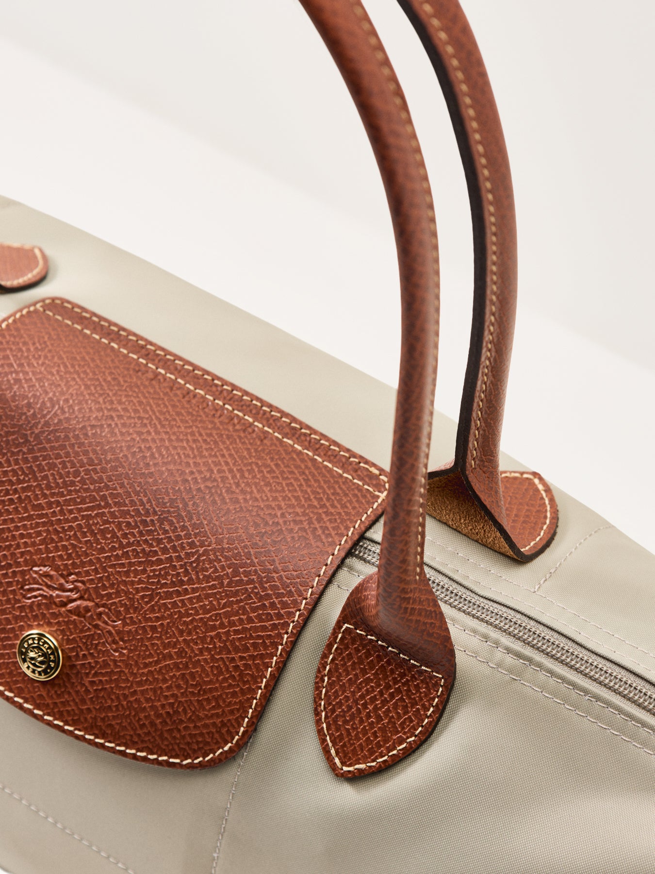 Le Pliage Original Medium Tote Bag Galet