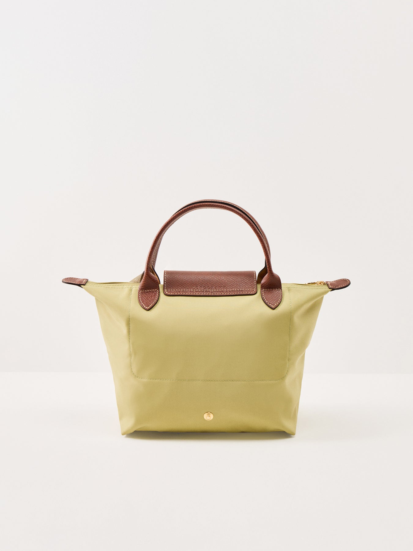 Le Pliage Small Nylon Handbag Pistachio