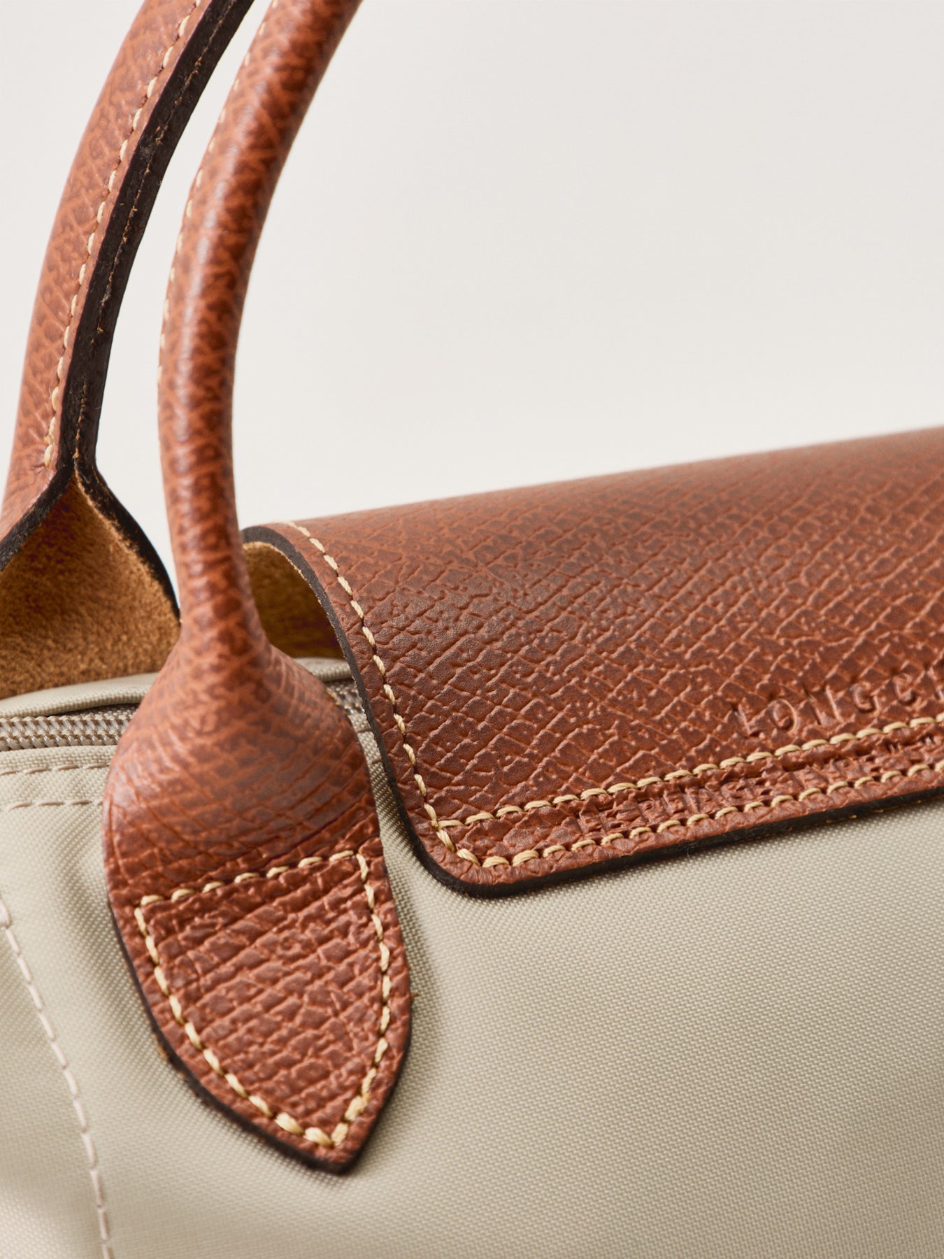 Le Pliage Original Small Handbag Galet