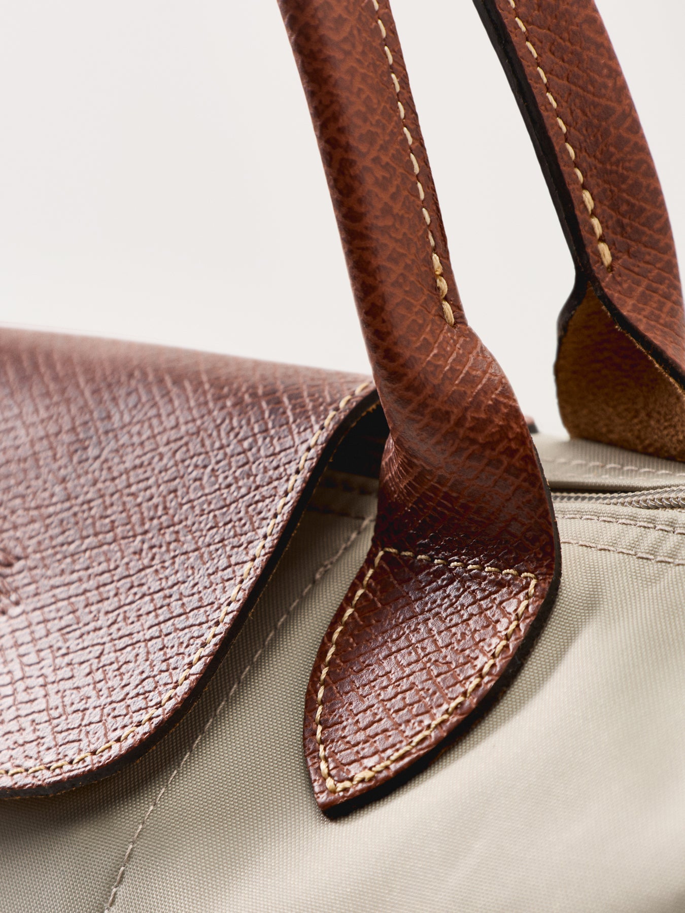 Le Pliage Original Medium Handbag Galet