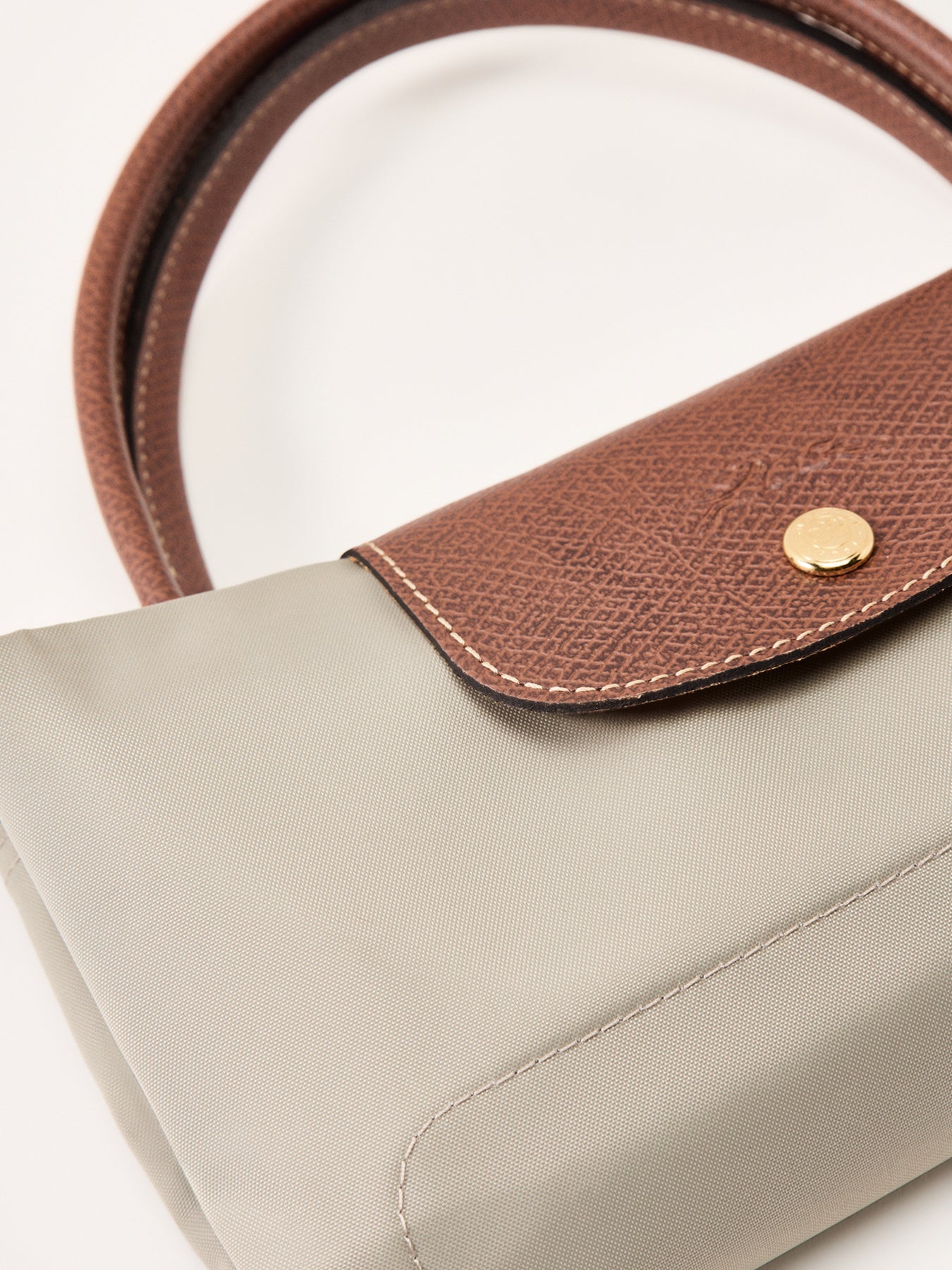 Le Pliage Original Medium Handbag Galet