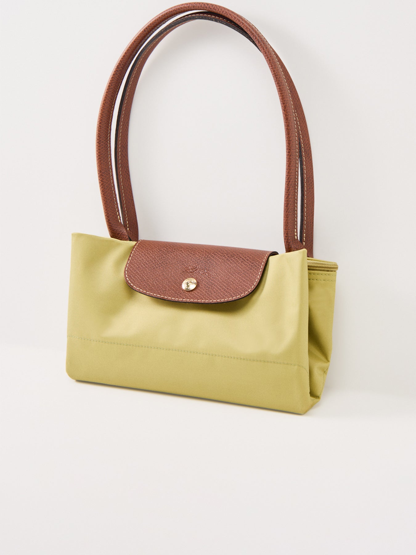 Le Pliage Large Nylon Tote Bag Pistachio