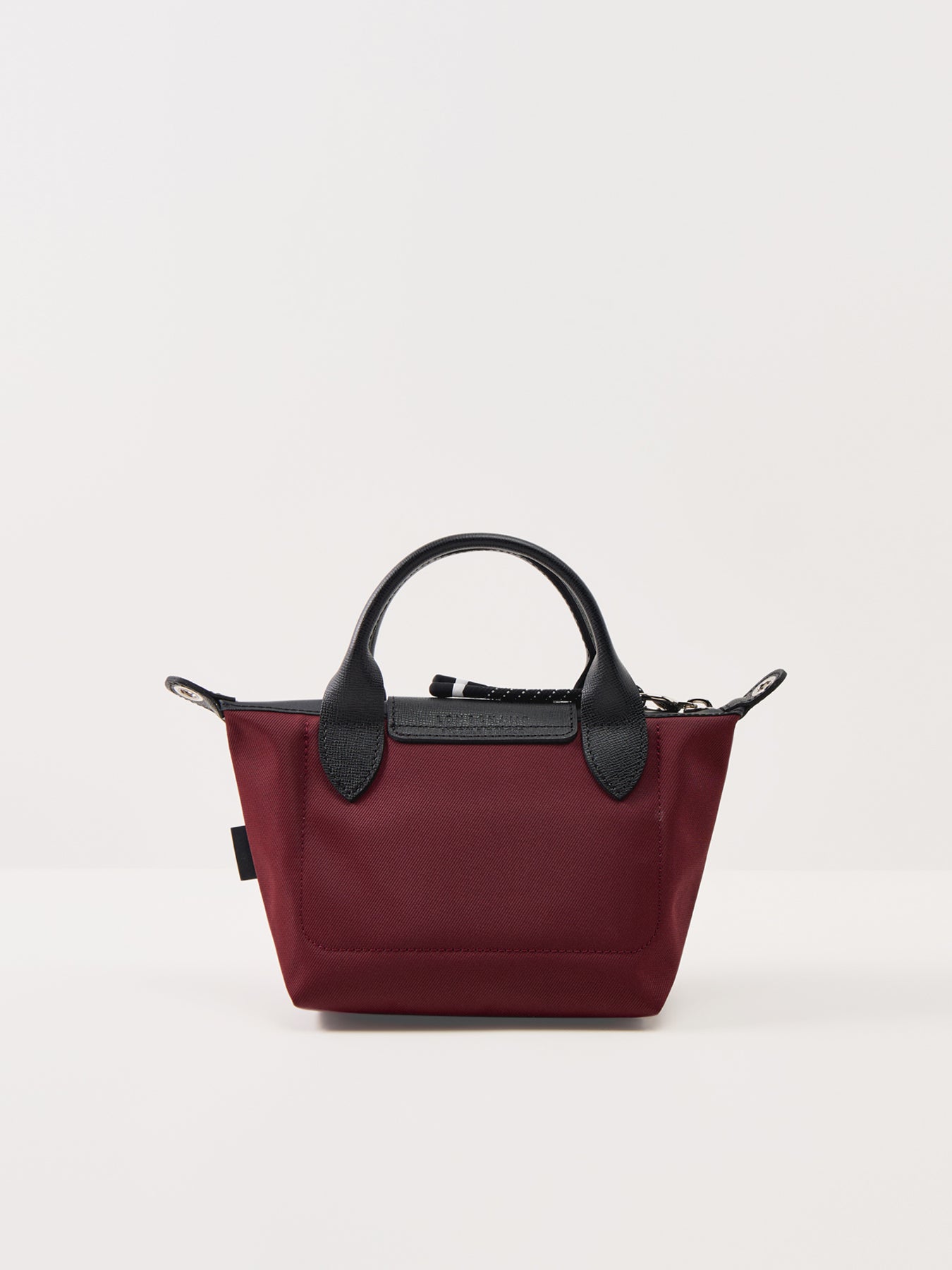Le Pliage Energy Extra-Small Leather Bag Burgundy
