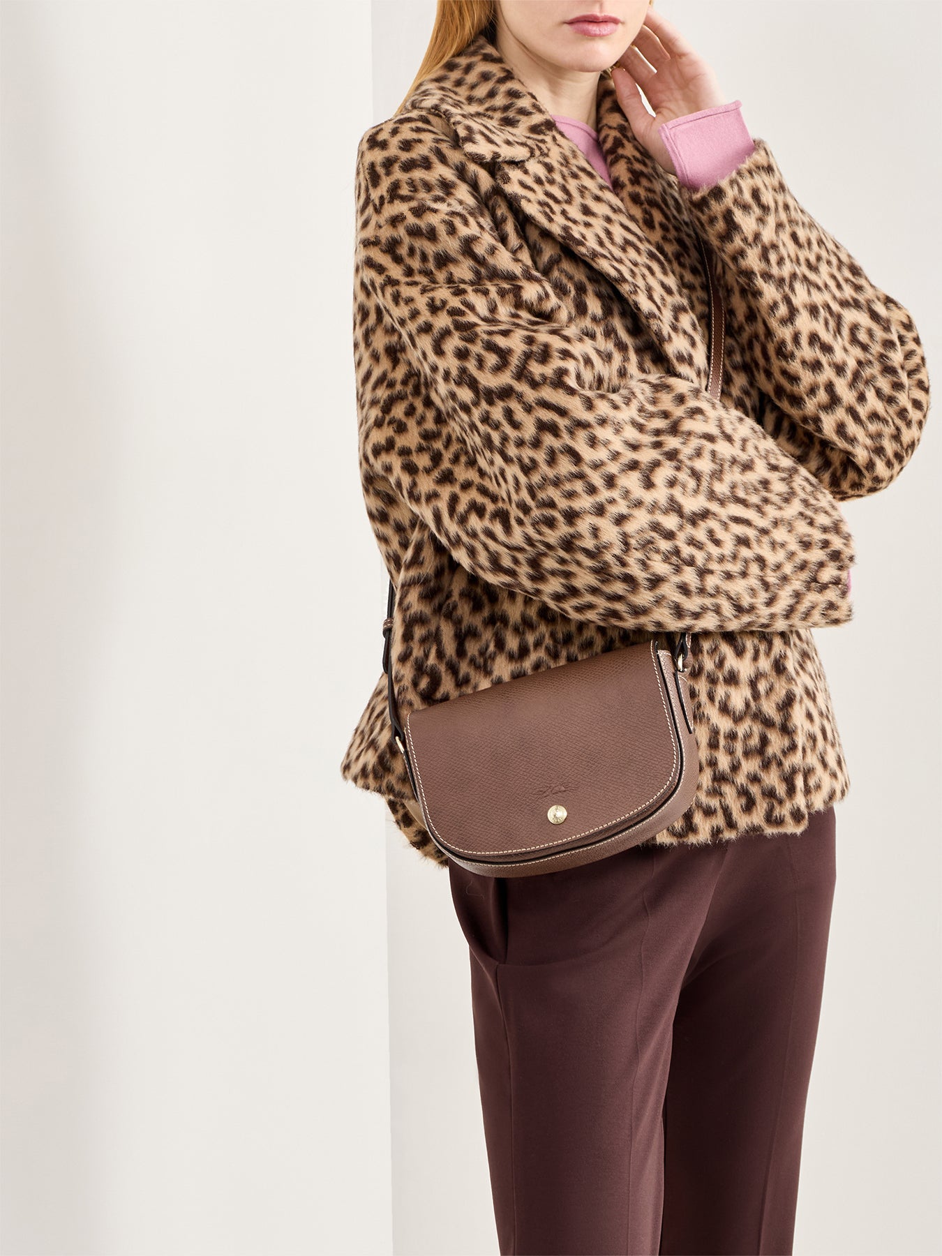 Epure Small Crossbody Bag Brown