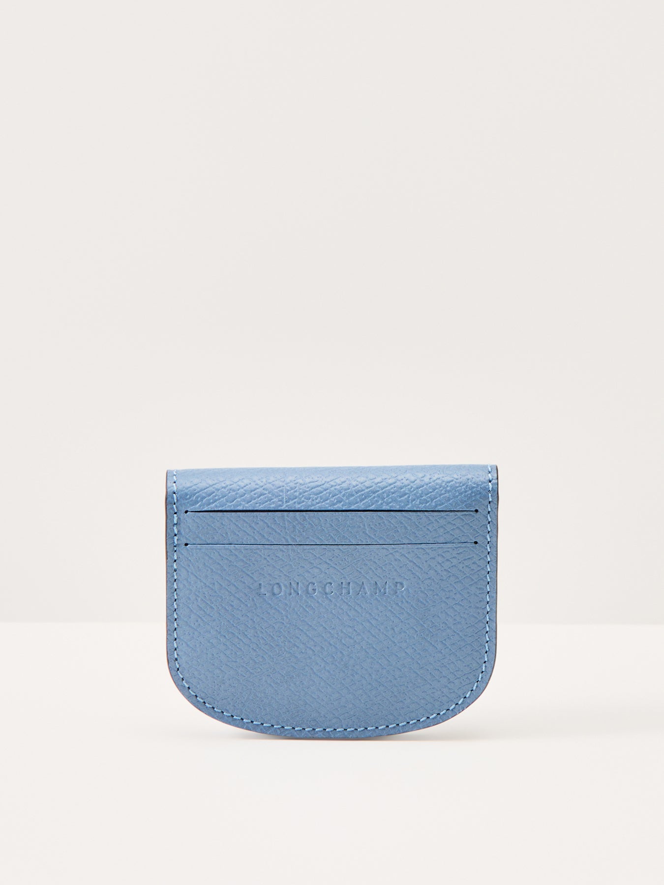 Epure Leather Card Holder Slate