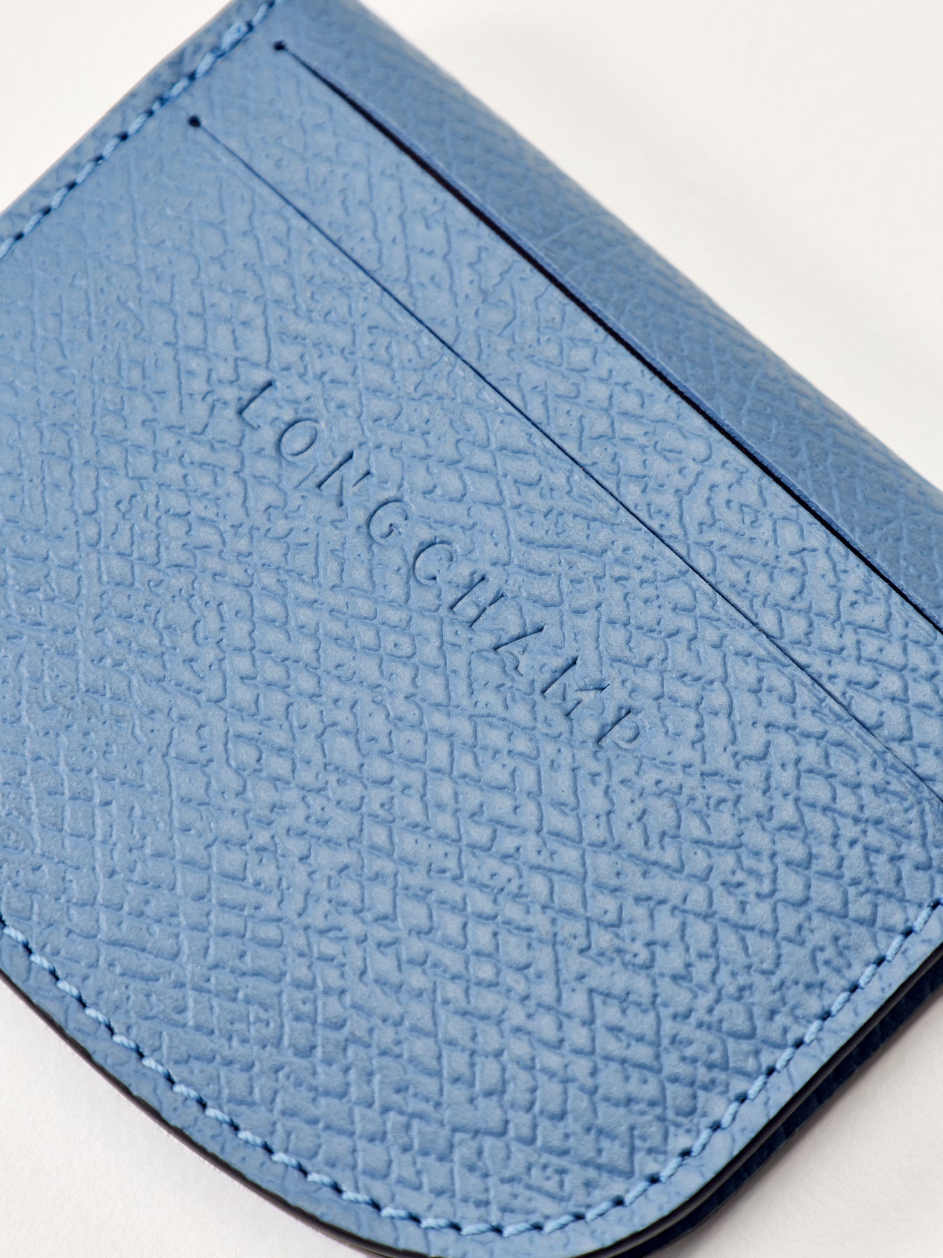 Epure Leather Card Holder Slate