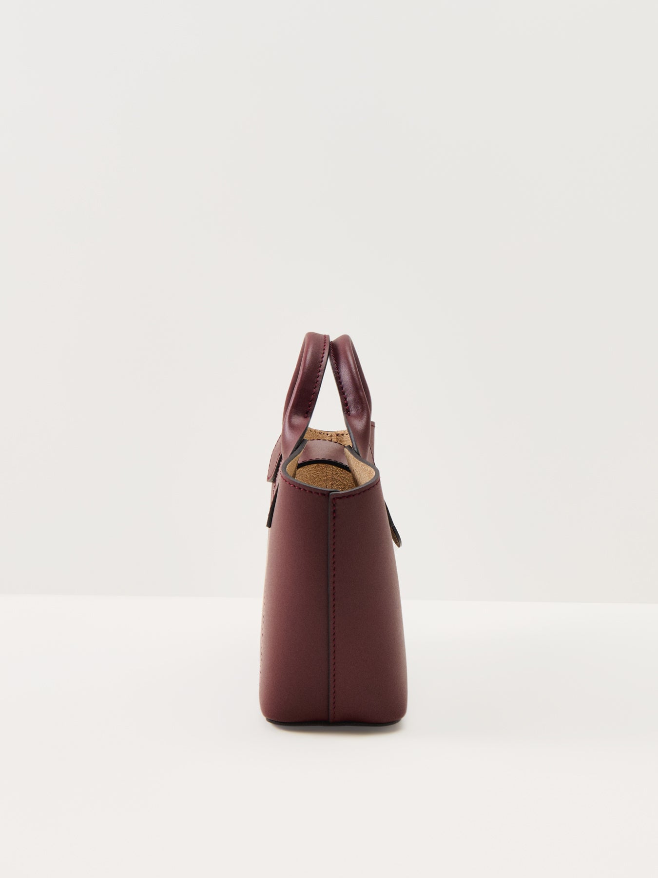 Epure Extra Small Timeless Tote Bag Burgundy
