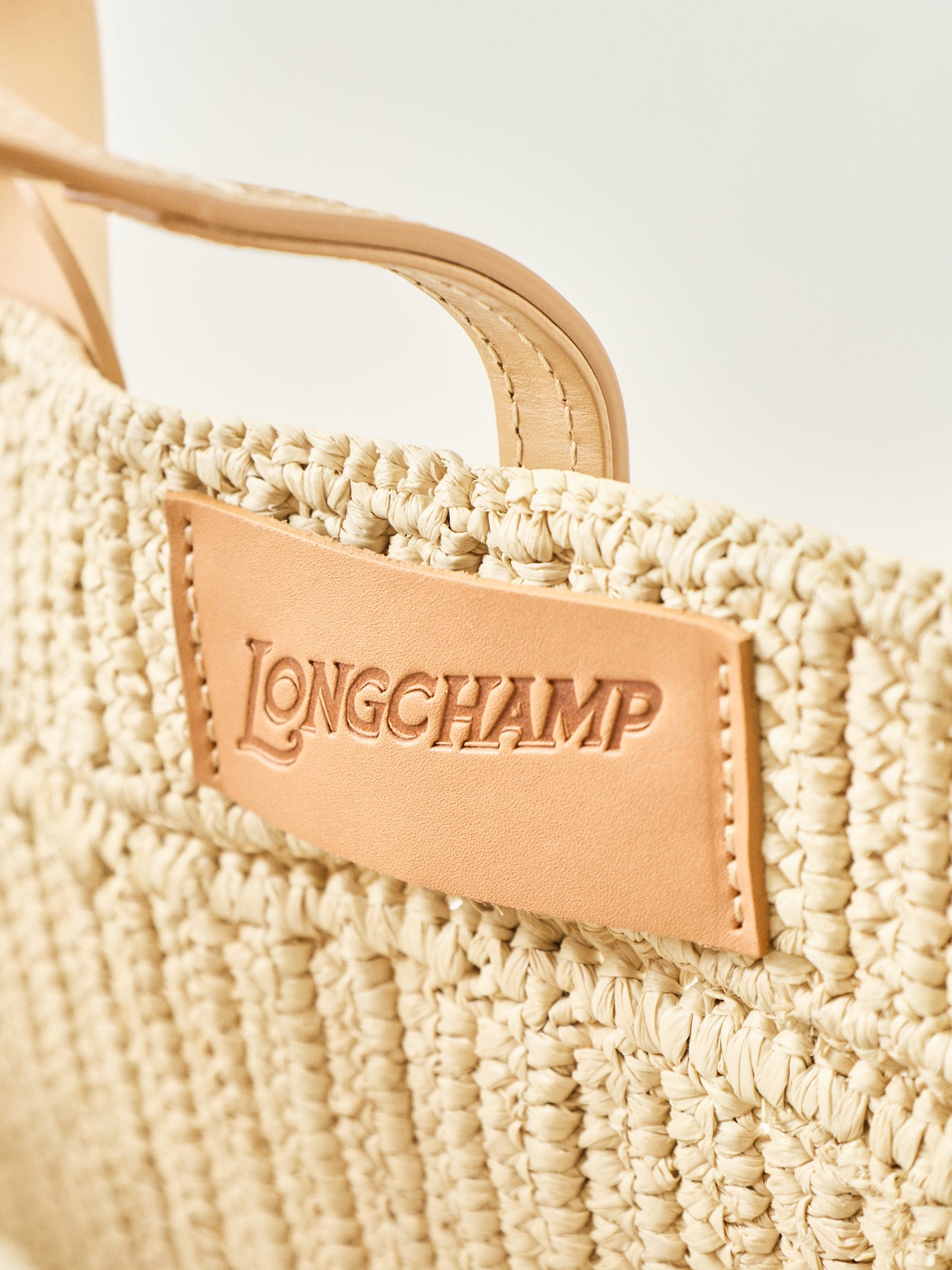 Le Roseau Raffia Tote Bag Large Vegetal