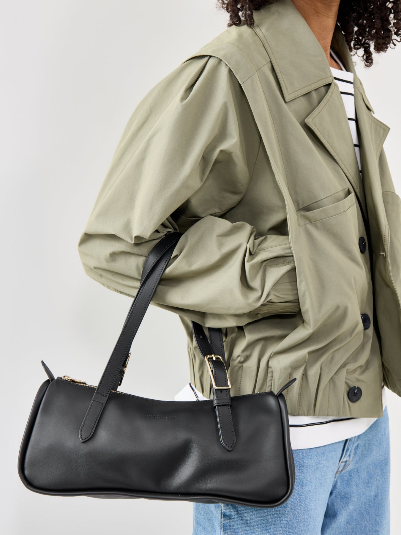 Looong Shoulder Bag Black