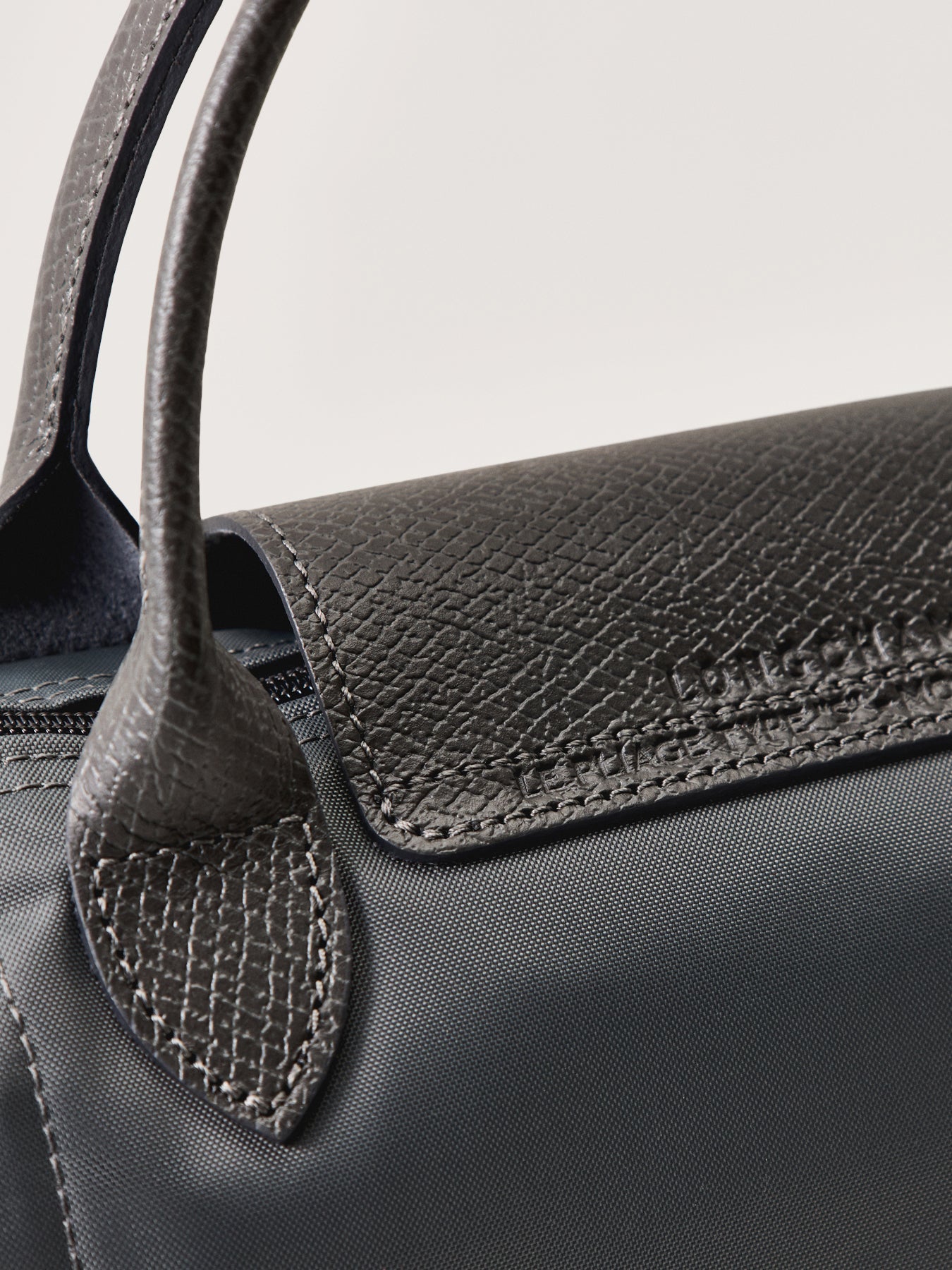 Le Pliage Green Small Handbag Graphite