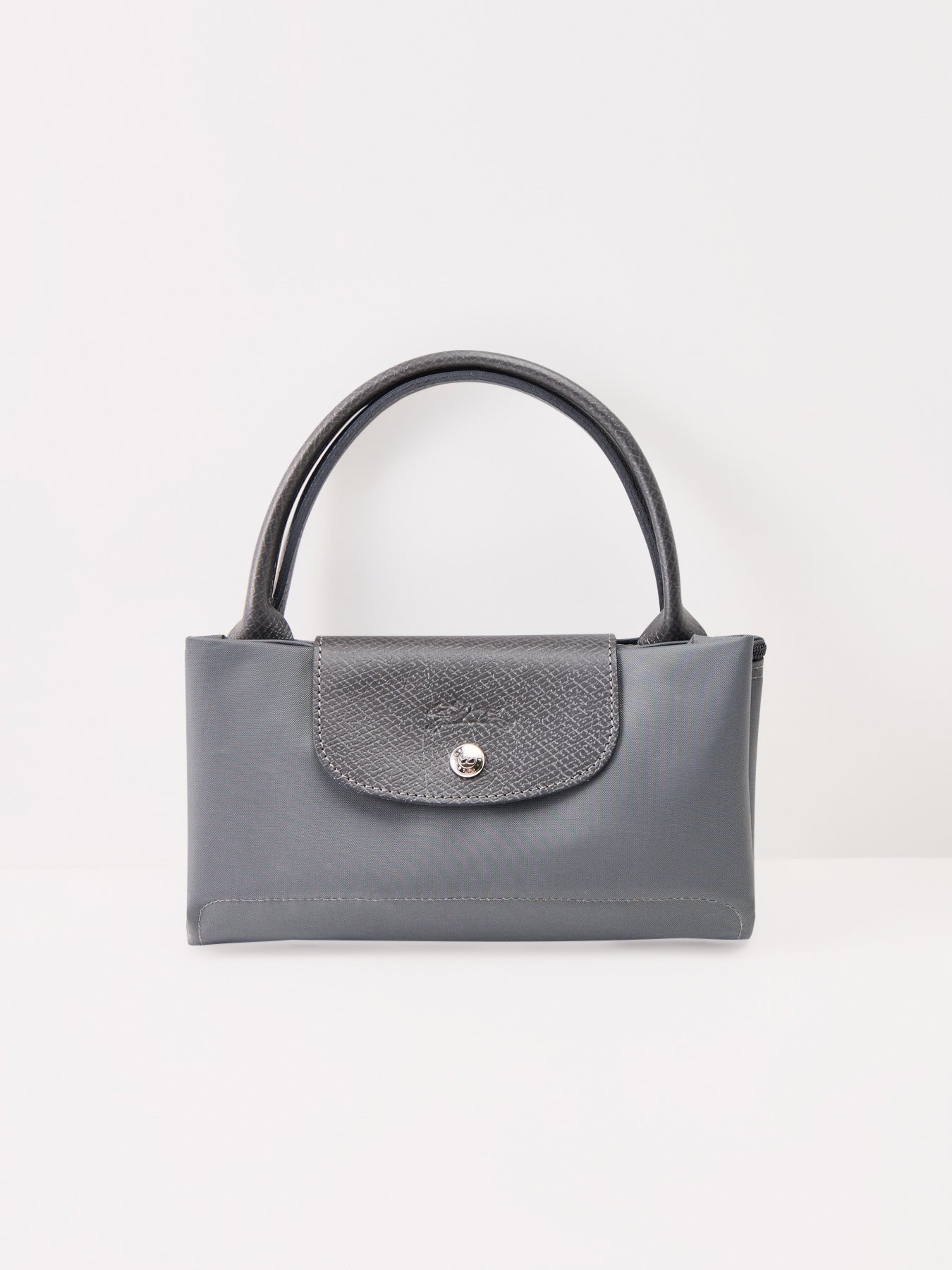 Le Pliage Green Medium Handbag Graphite