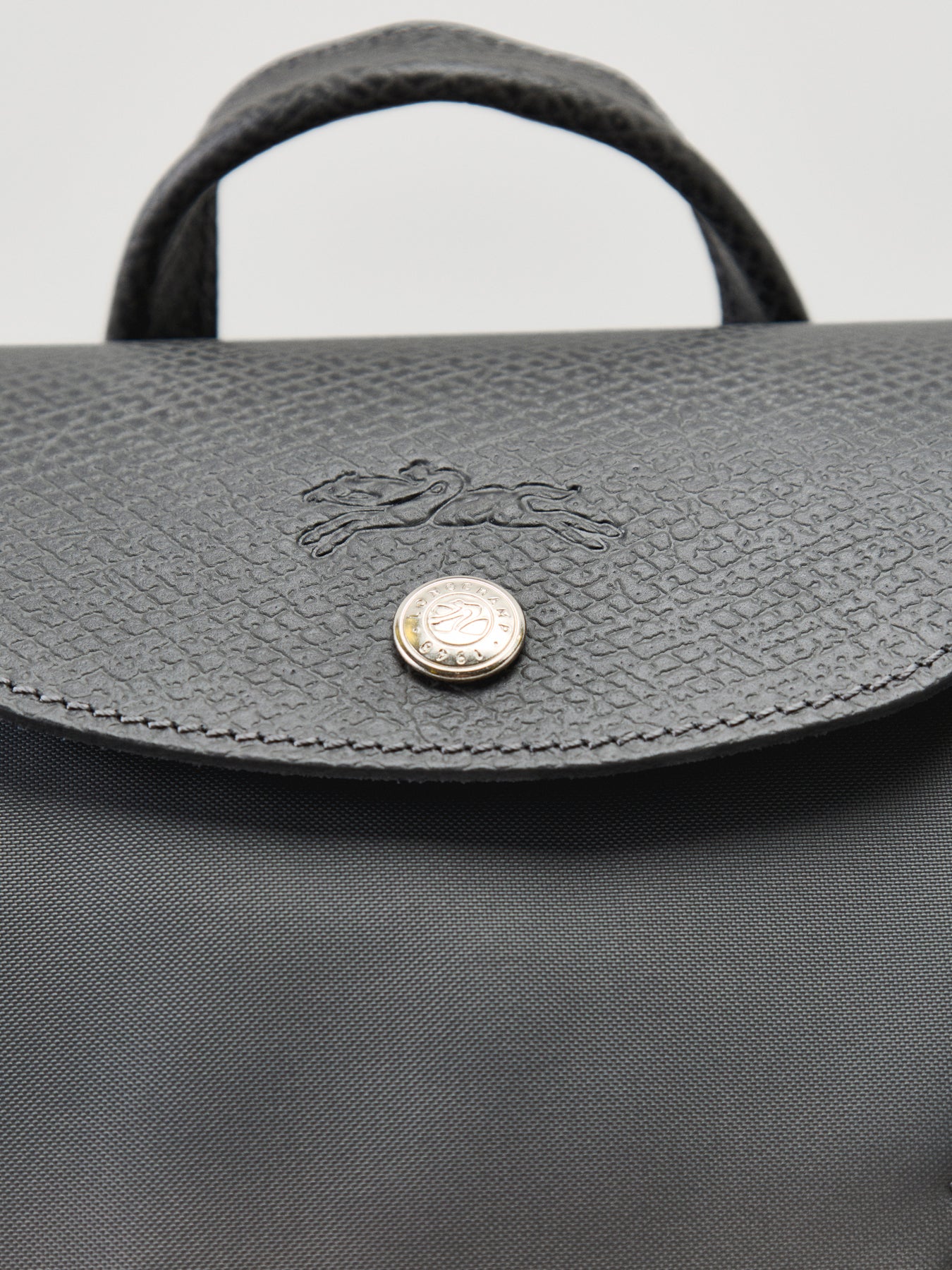 Le Pliage Green Medium Backpack Graphite