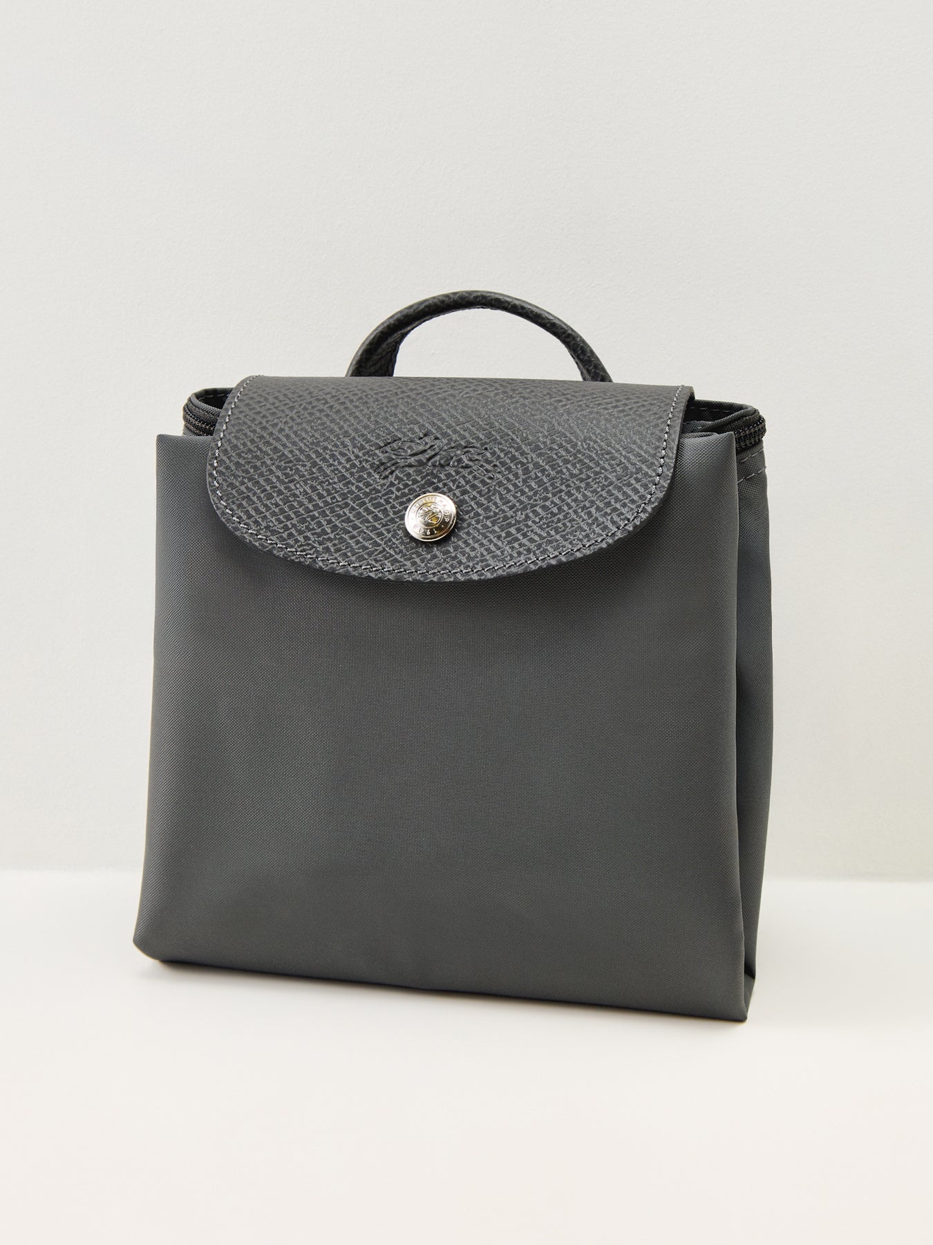 Le Pliage Green Medium Backpack Graphite