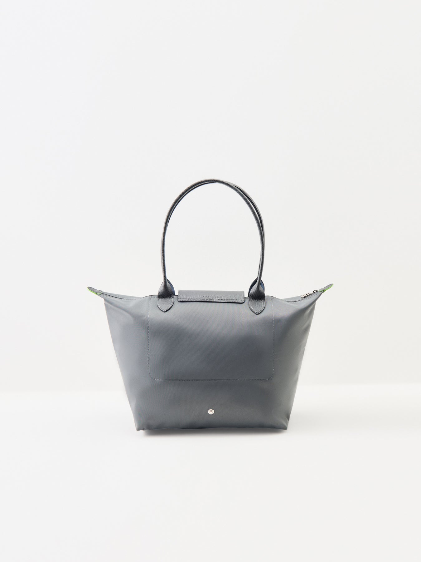 Le Pliage Green Large Nylon Tote Bag Graphite