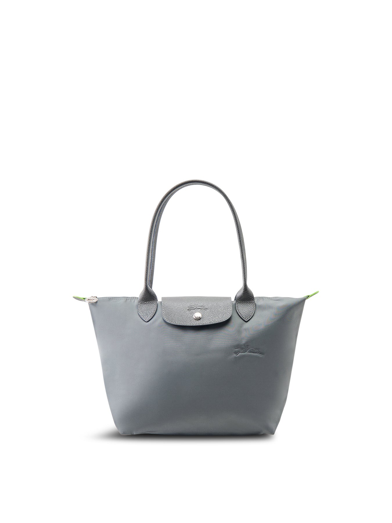 Le Pliage Green Medium Nylon Tote Bag Graphite