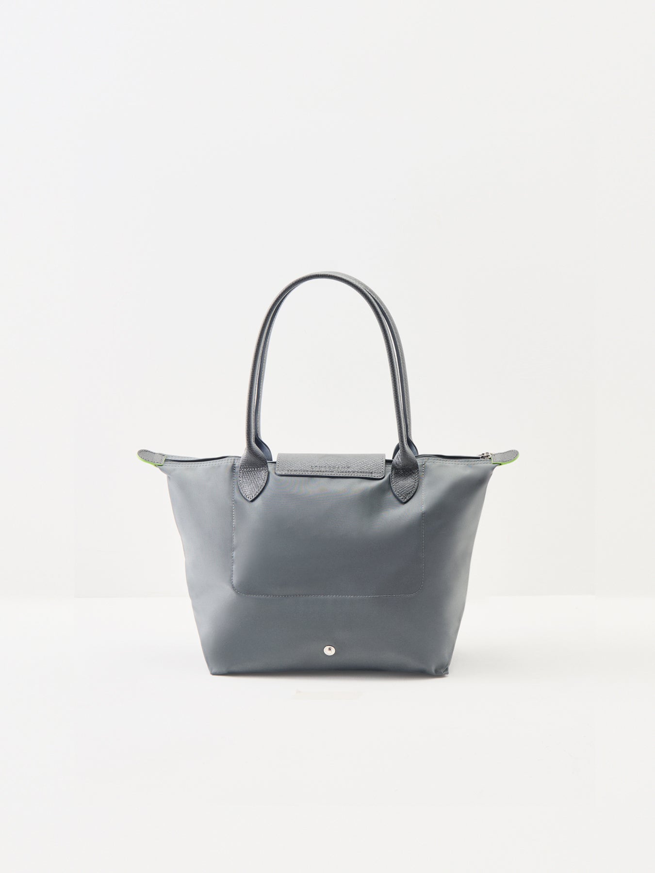 Le Pliage Green Medium Nylon Tote Bag Graphite