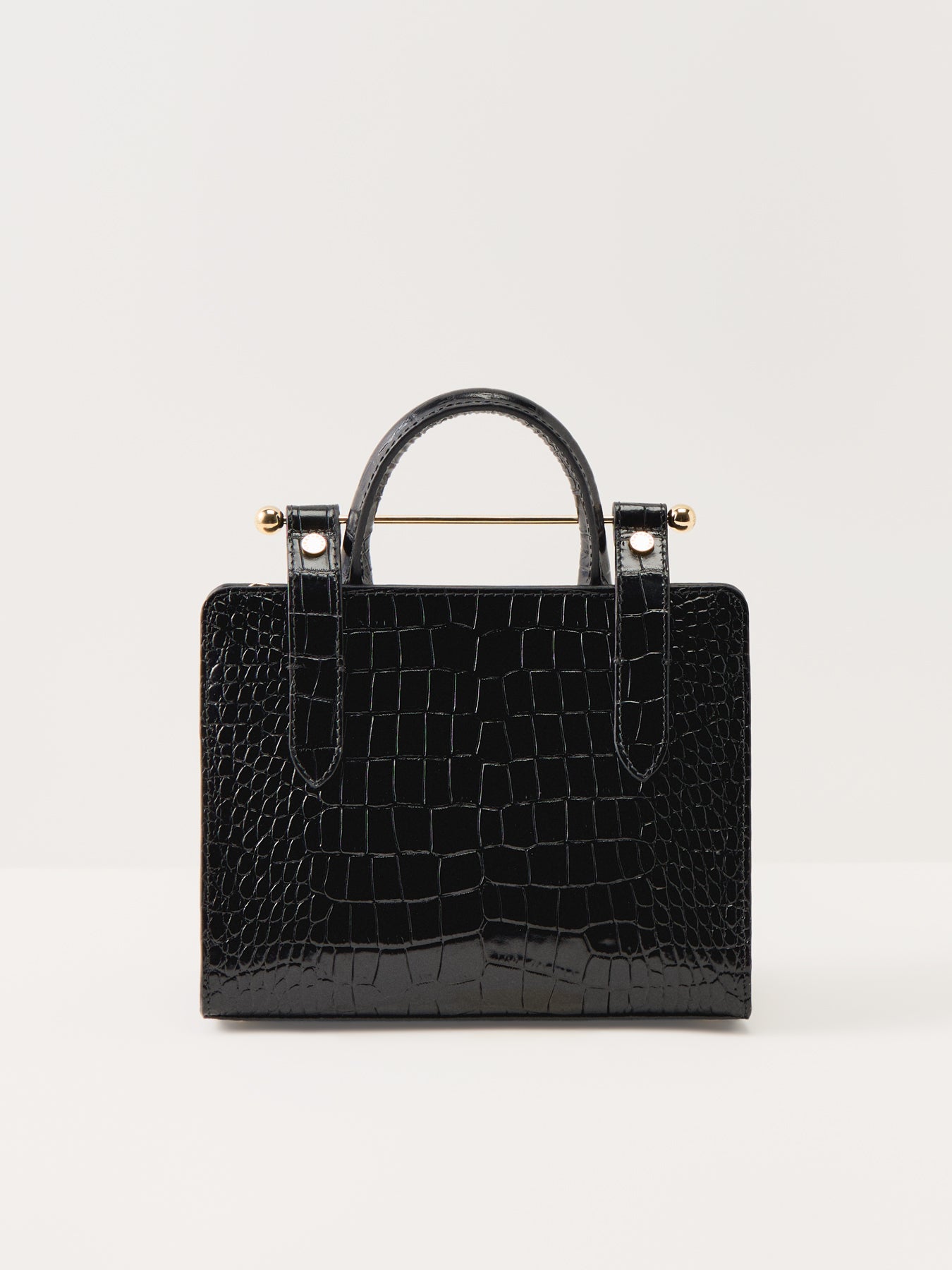 Embossed Croc Mini Tote