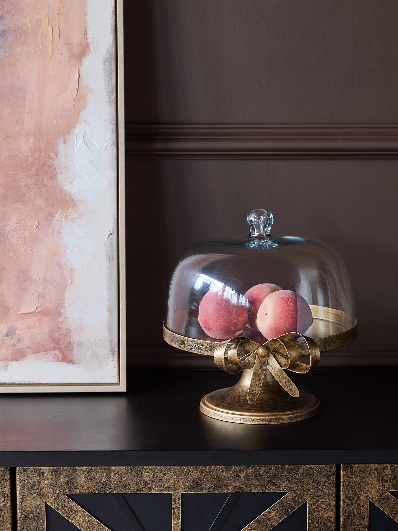 Ribbon Cloche on Stand