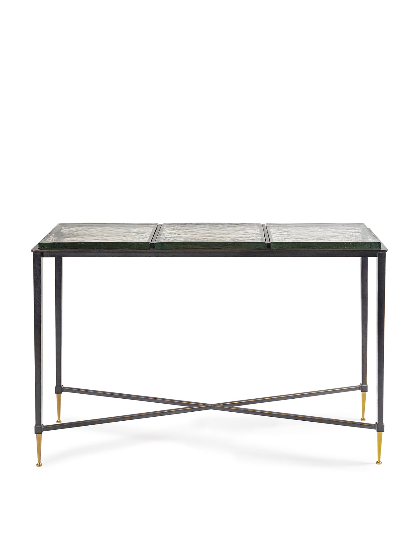 Stella Square Glass Console Table