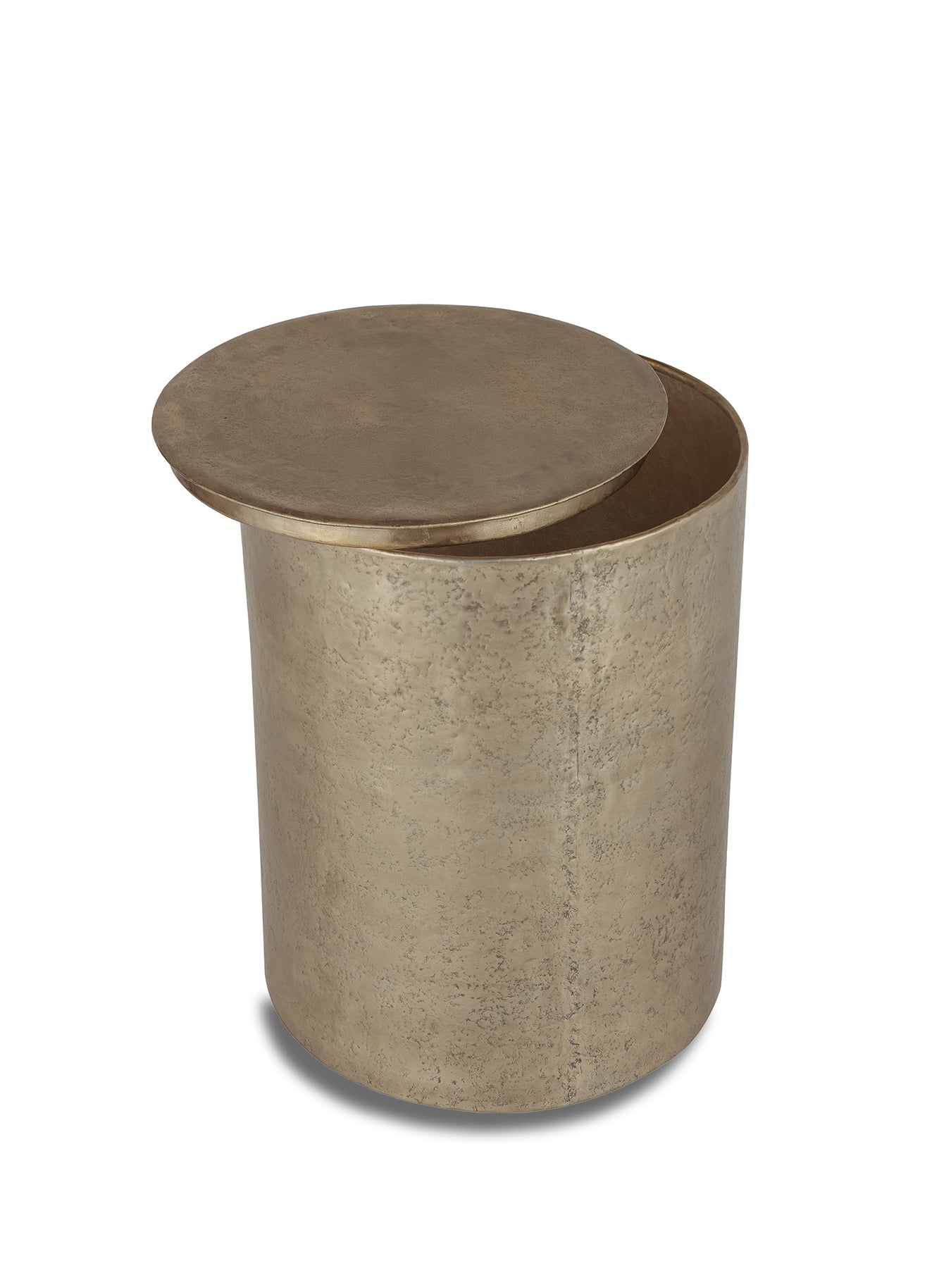 Zander Metal Storage Side Table