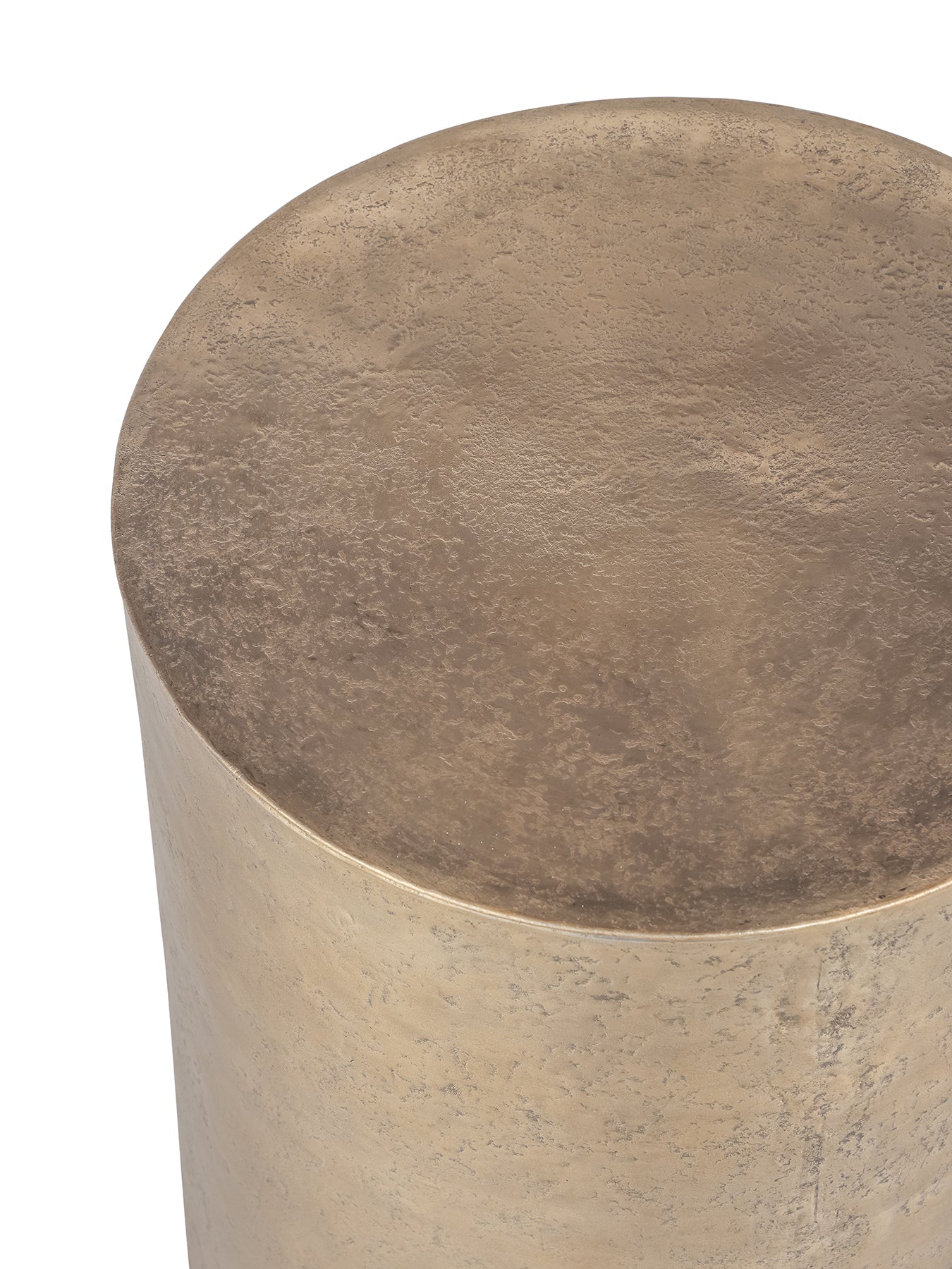 Zander Metal Storage Side Table