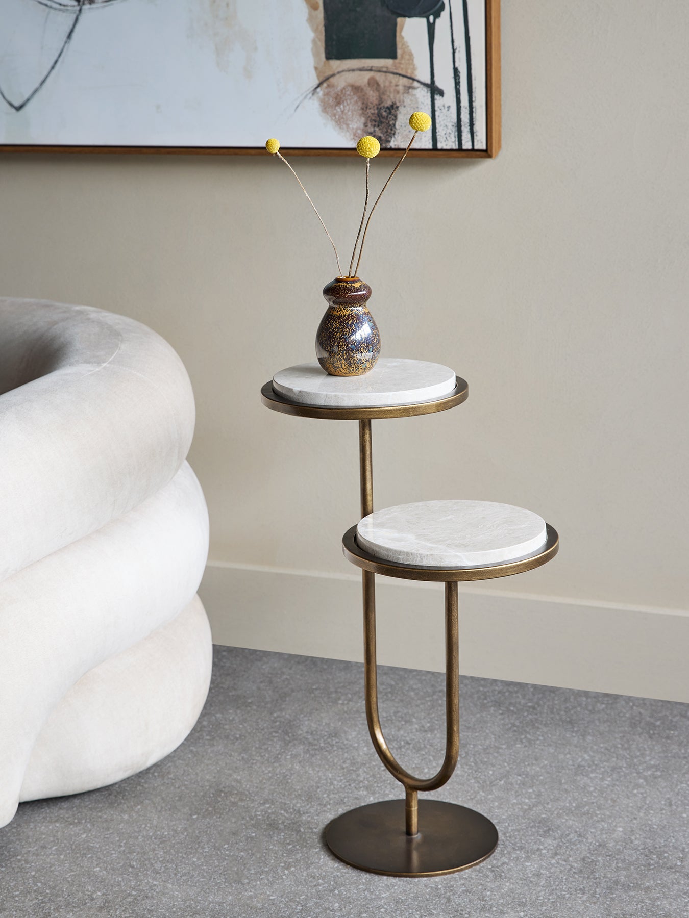 Marco Accent Table Grey