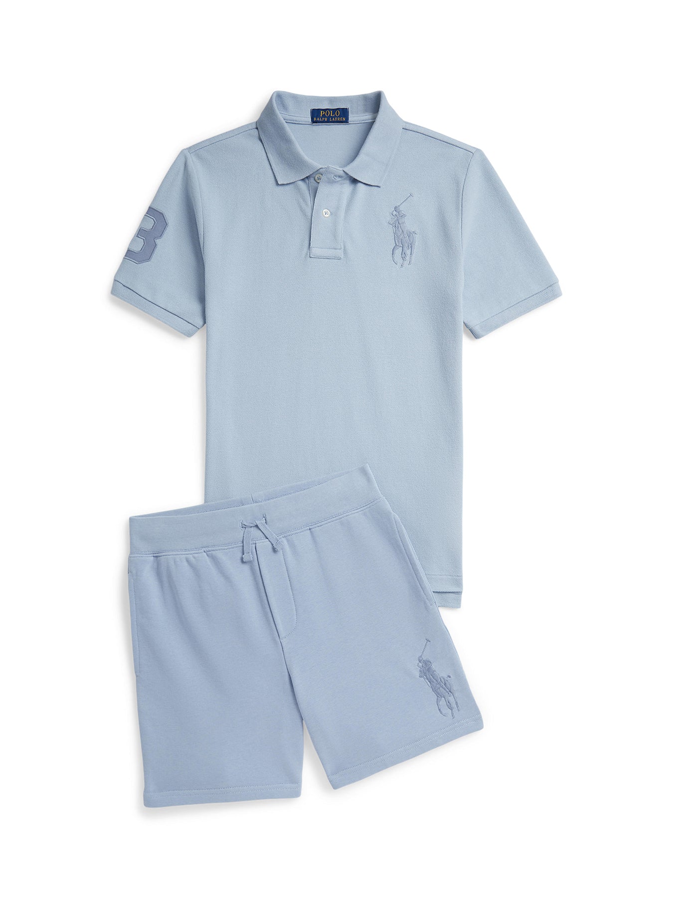 Kids’ Knit Shorts Blue