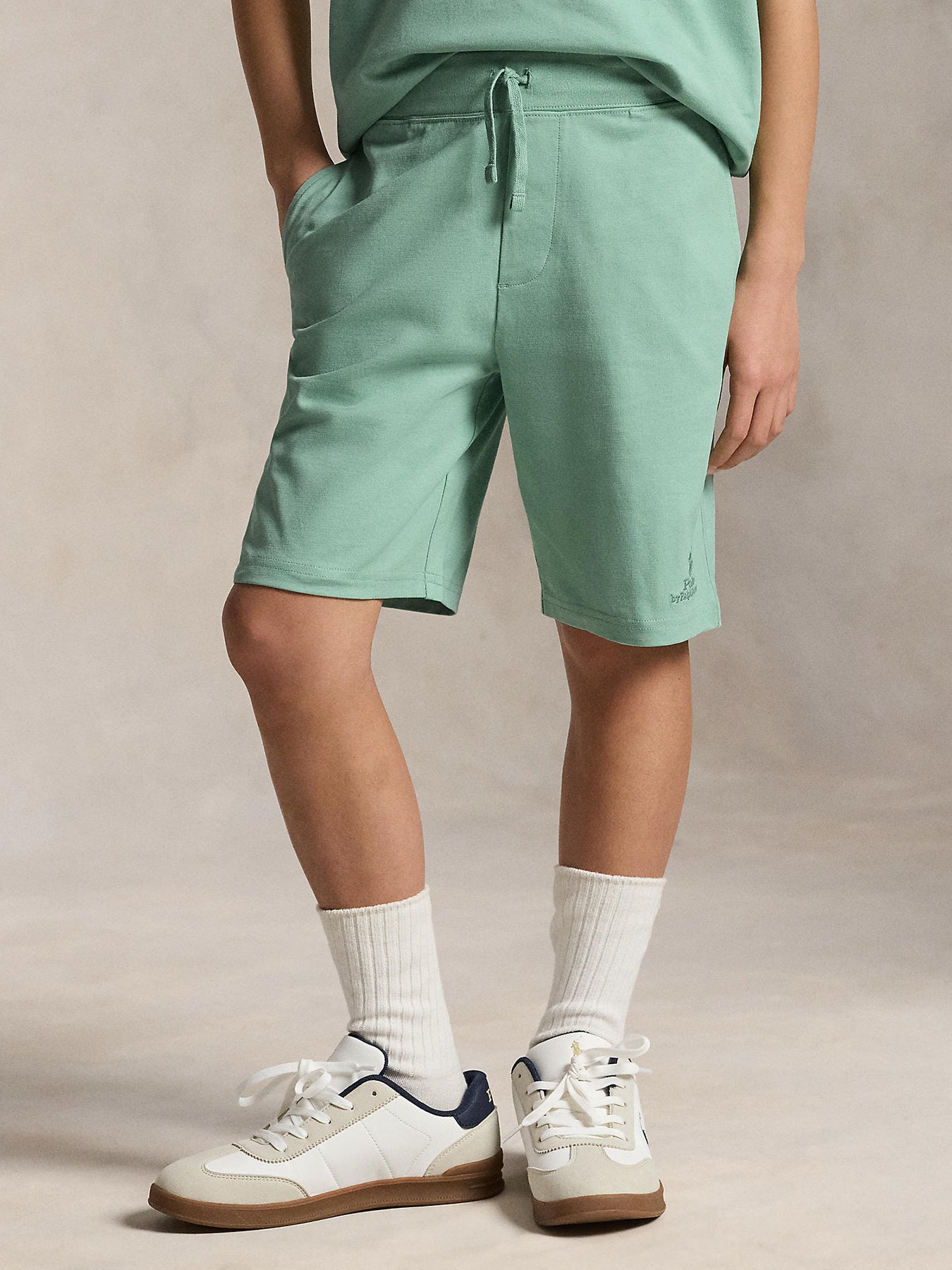 Kids’ Knit Shorts Blue