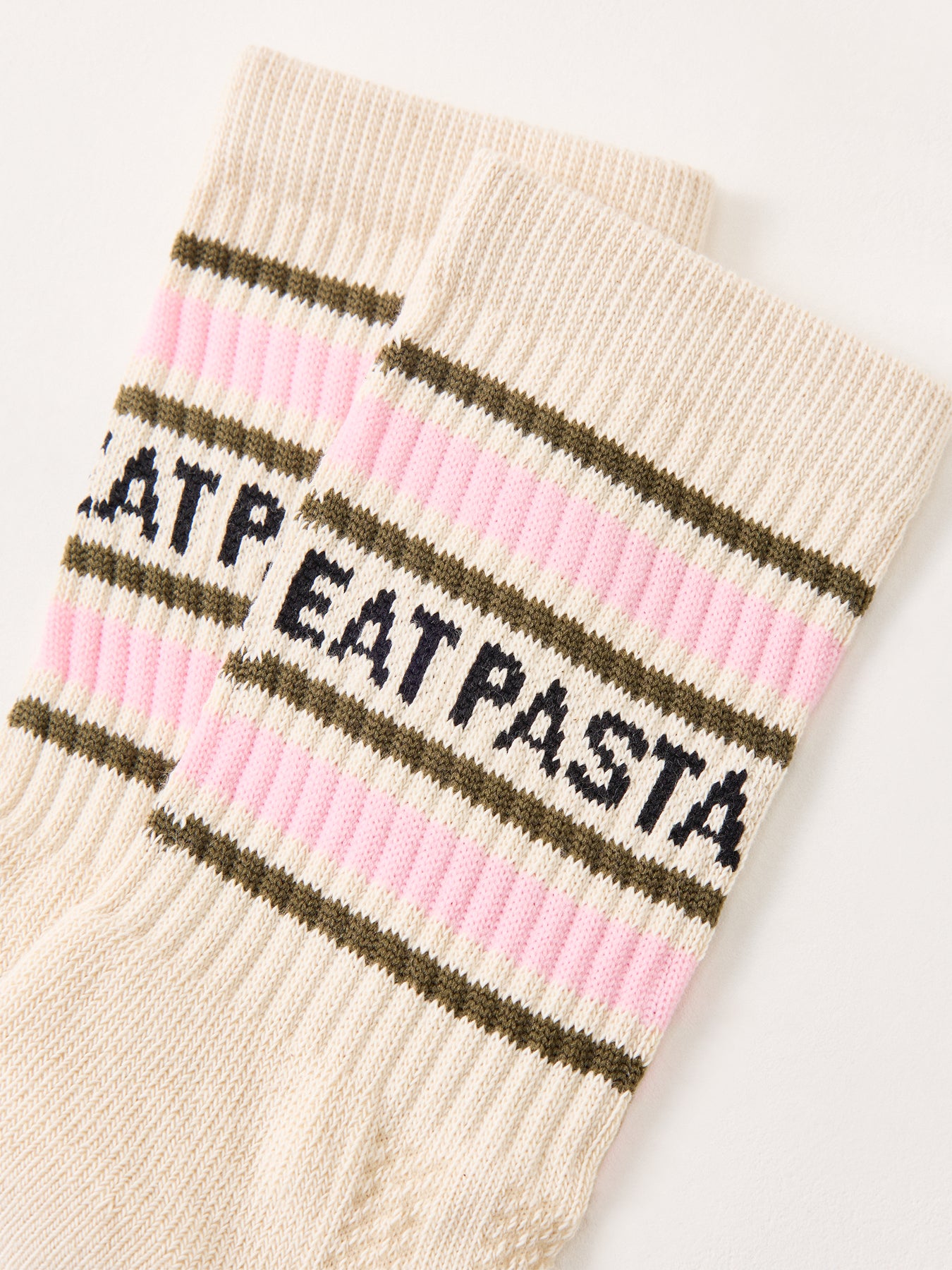 Eat Pasta Run Fasta Socks