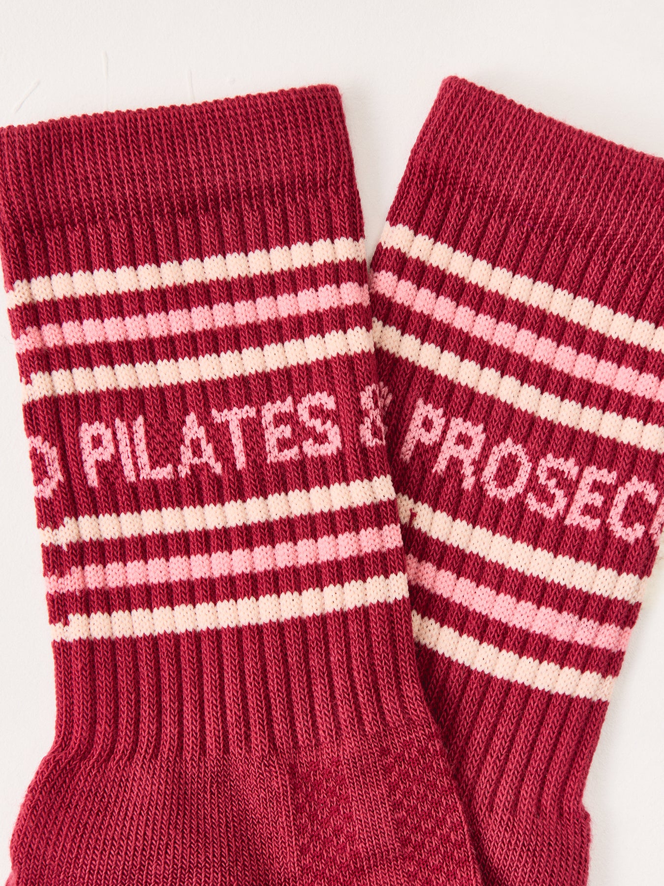 Pilates and Prosecco Socks