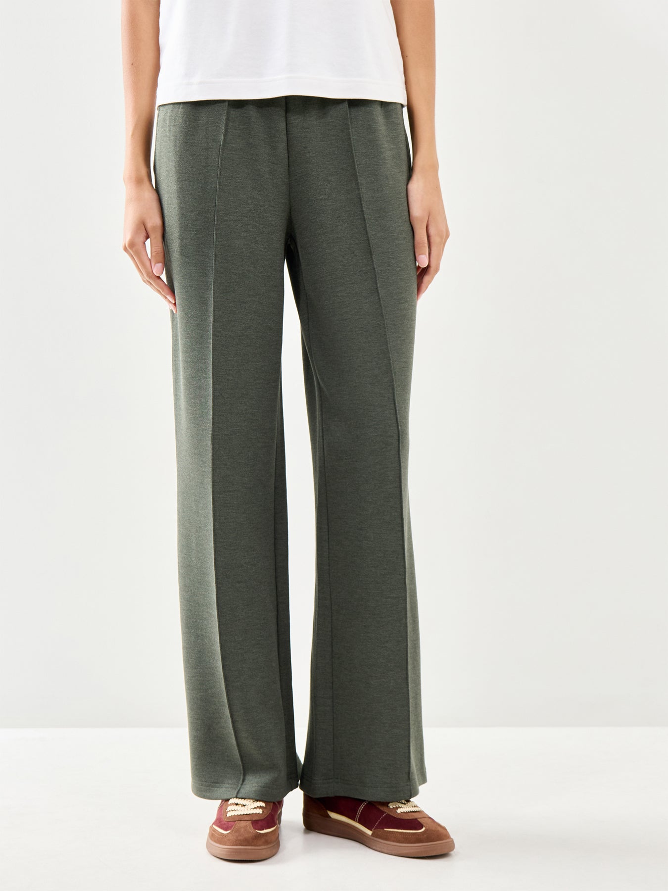 Wide Leg Pant Khaki