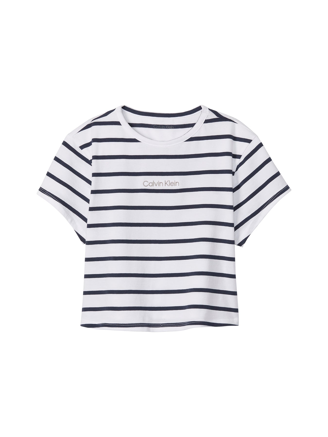 Cotton Stretch Baby Tee Stripe
