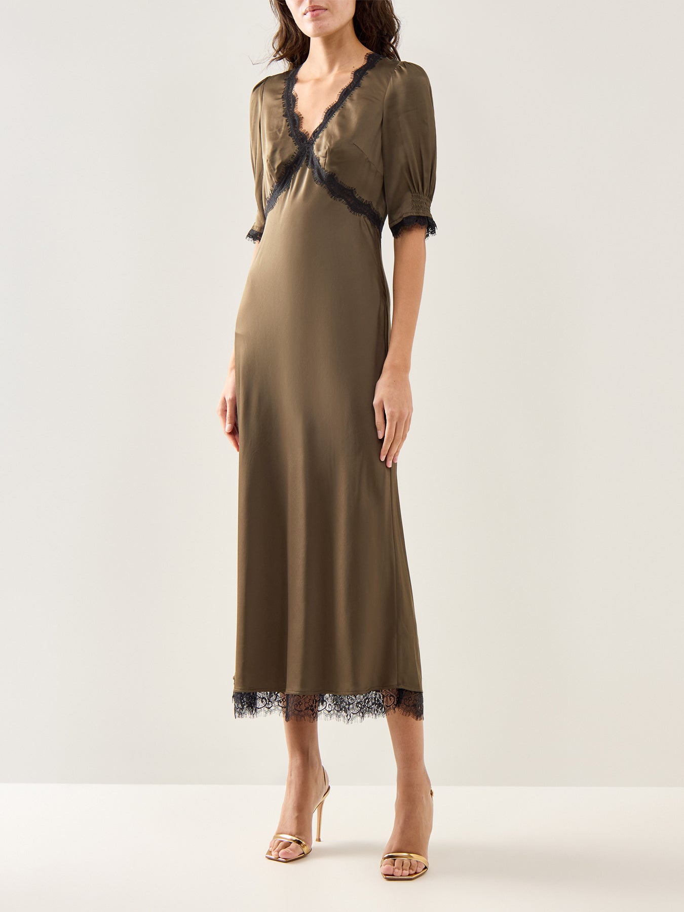 Annina Dress Pine Green