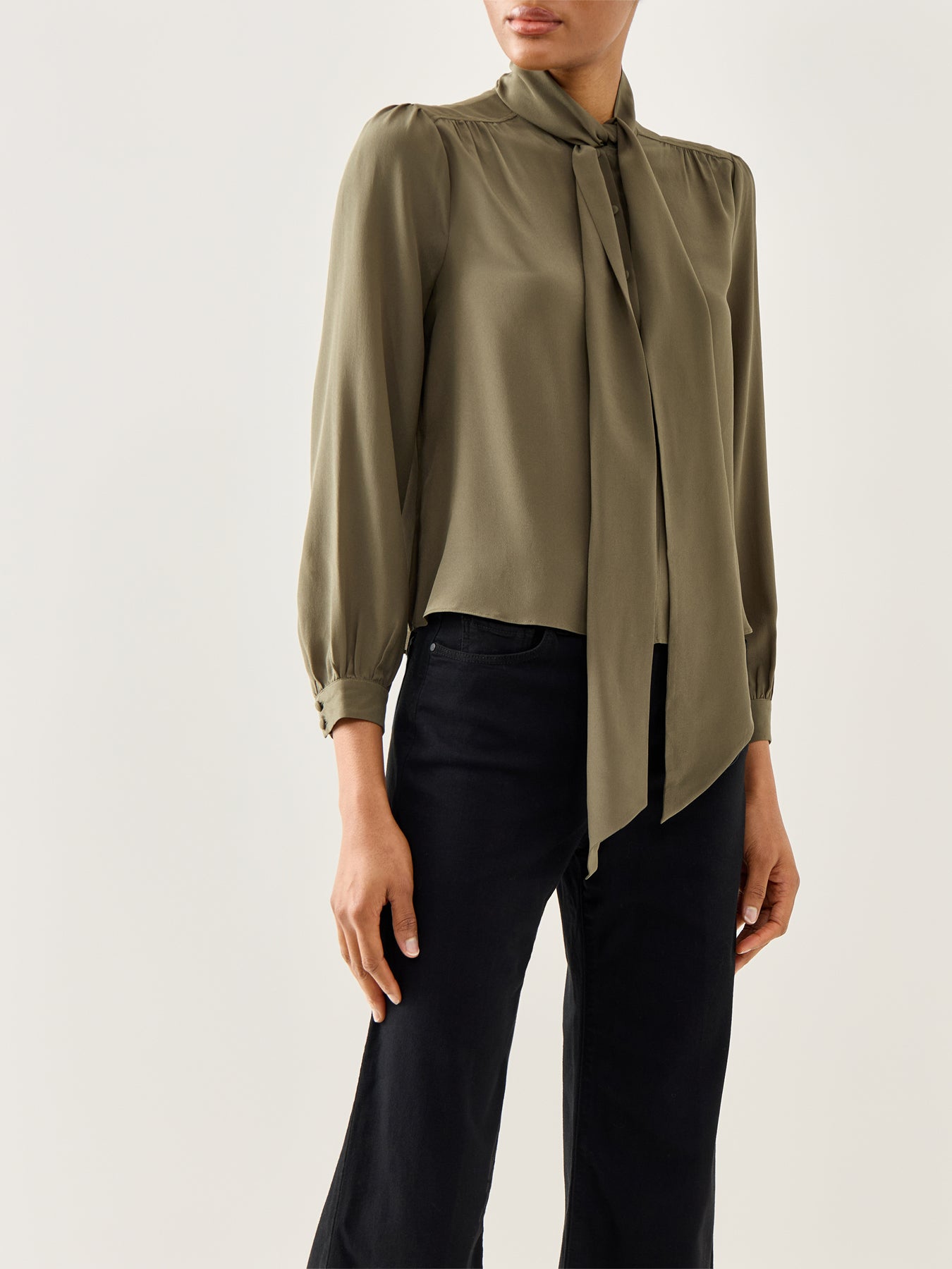 Melaina Top Pine Green