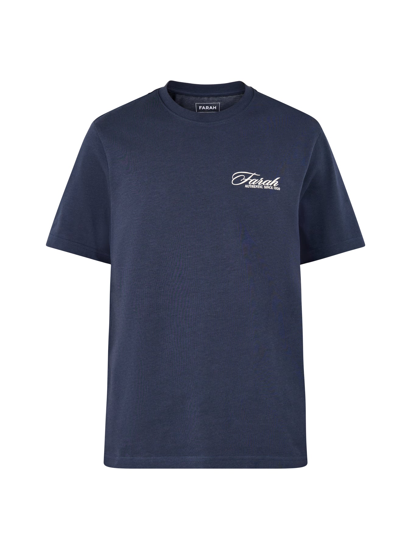 Graphic Organic Cotton T-Shirt Navy