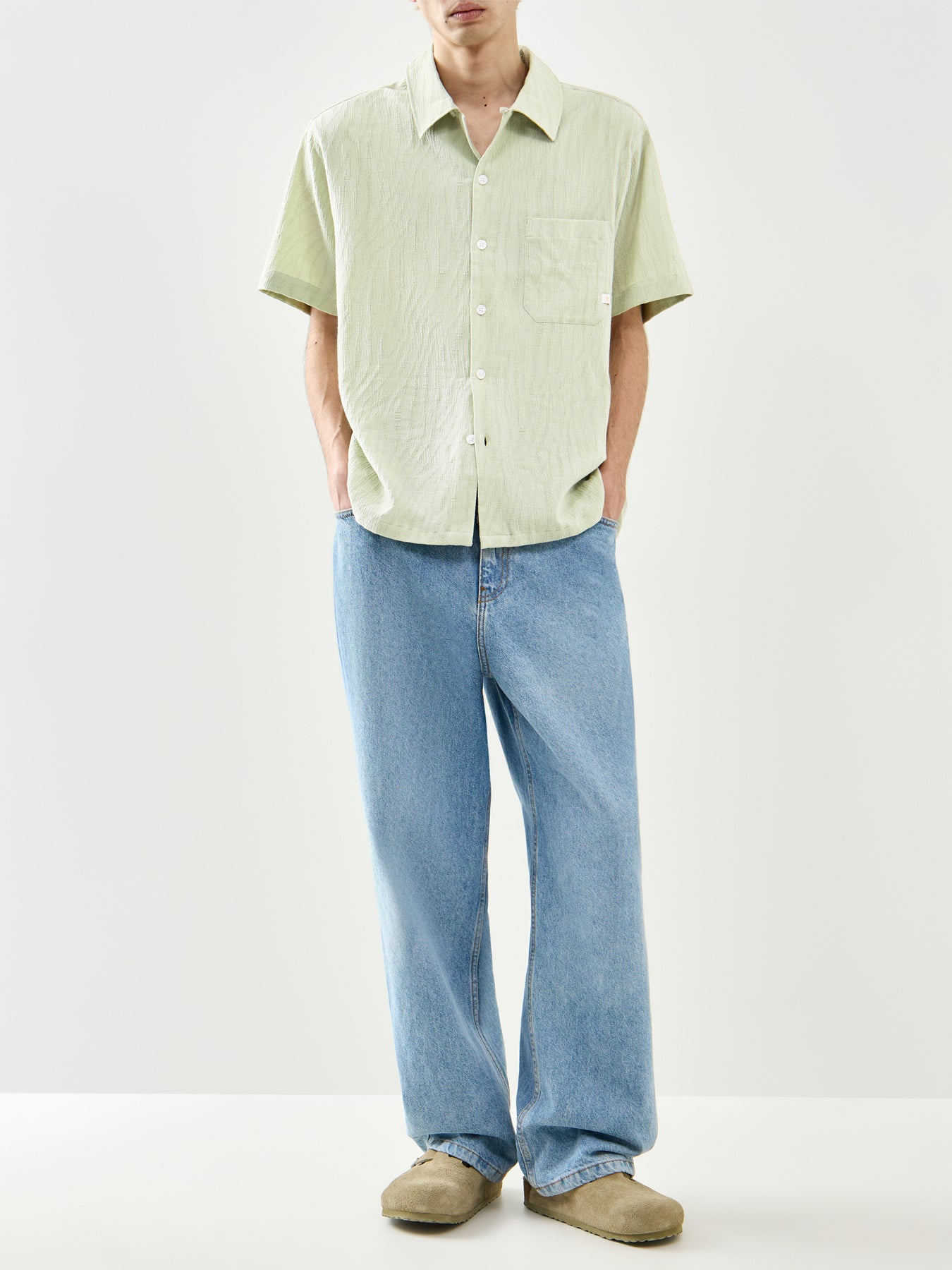 Short Sleeve Shirt Green