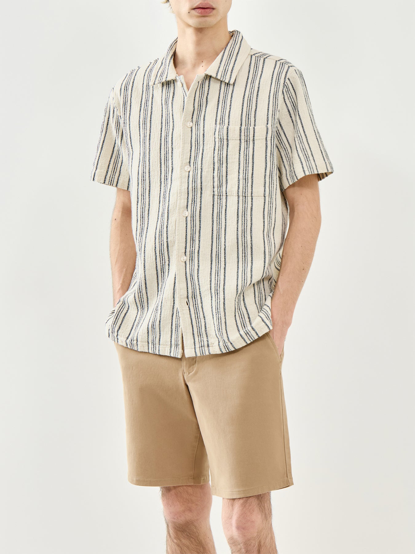 Striped T-Shirt Cream