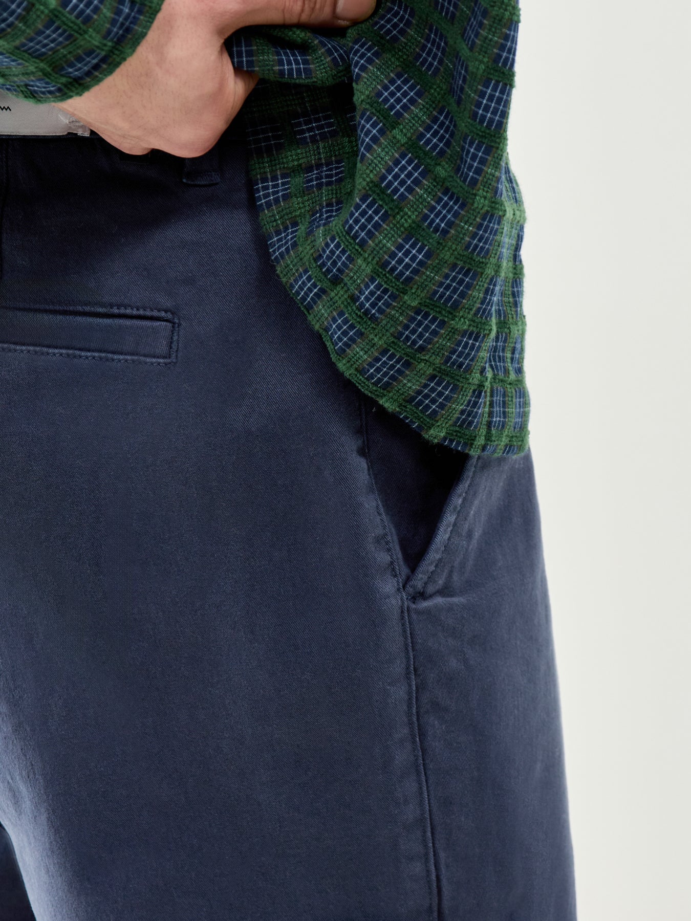 Twill Shorts Navy