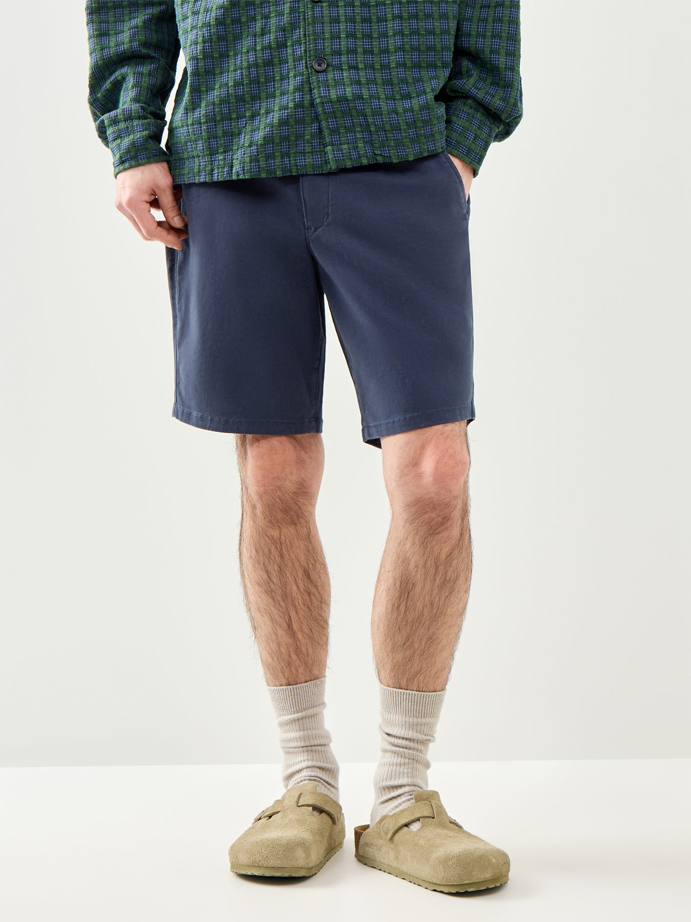 Twill Shorts Navy
