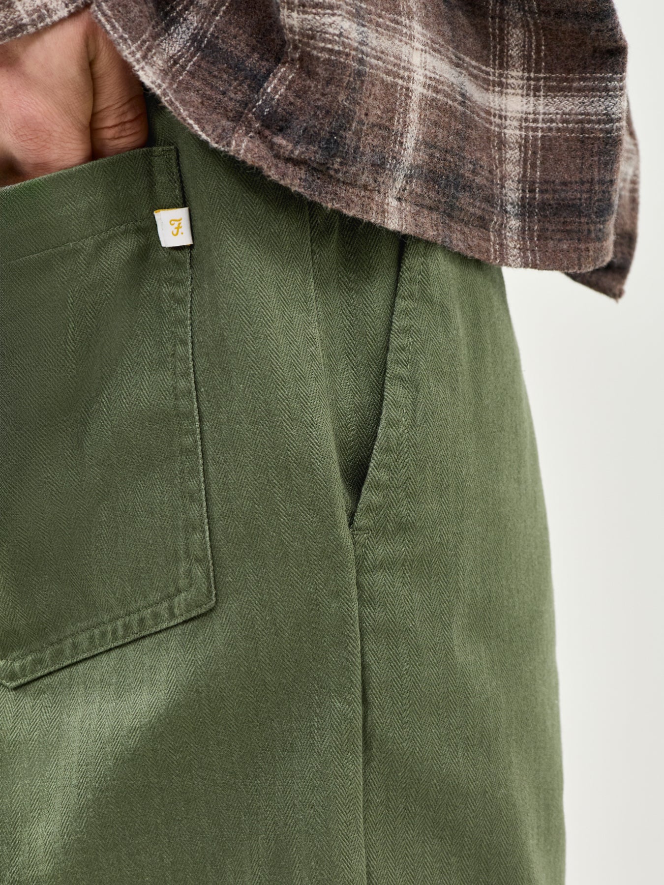 Drawstring Shorts Green