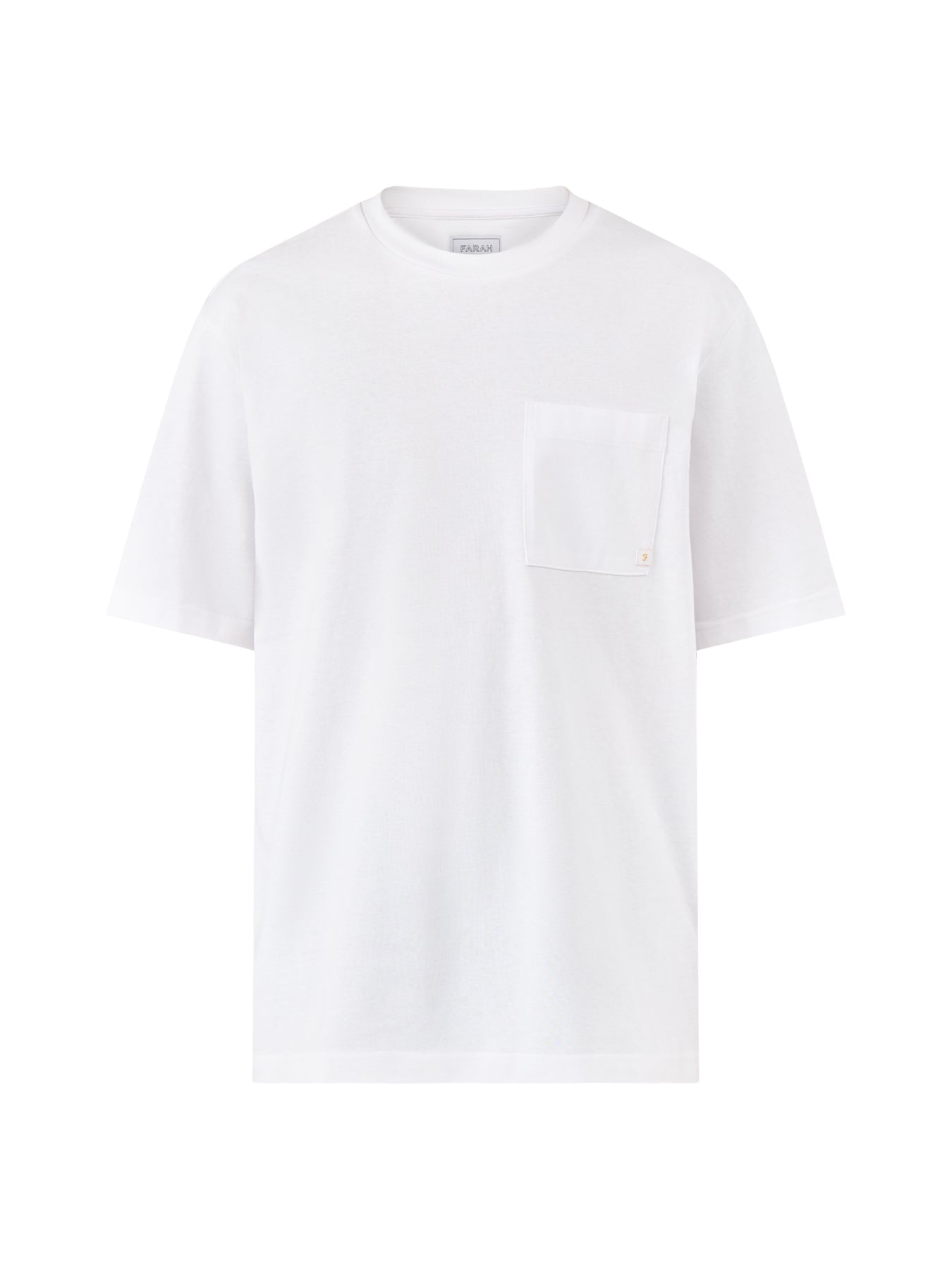 Box Pocket Organic Cotton T-Shirt White