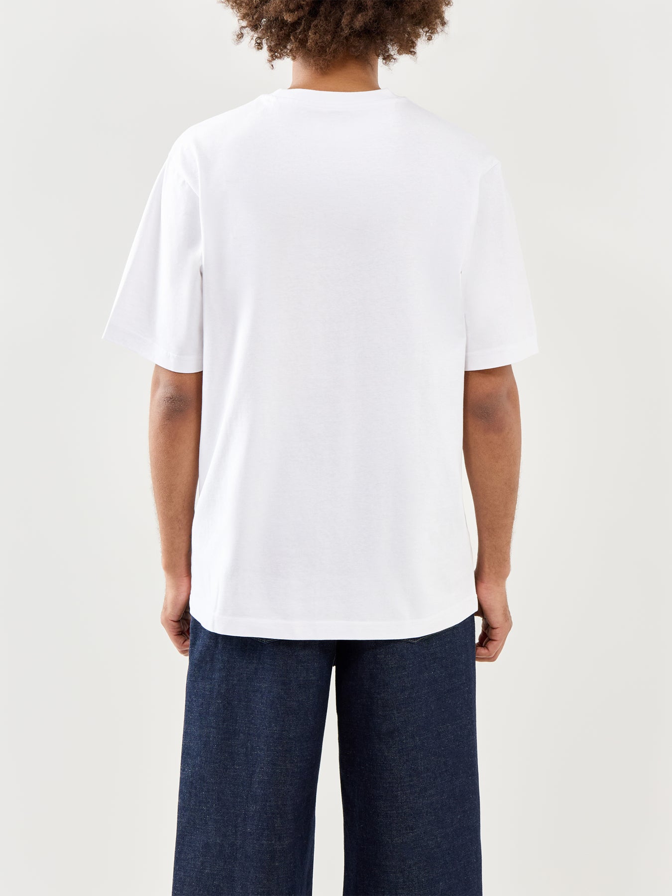 Box Pocket Organic Cotton T-Shirt White