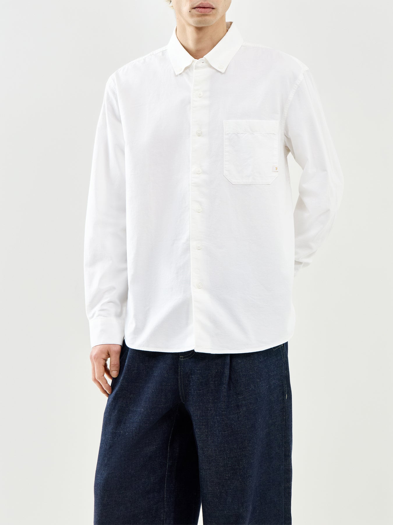 Button-Down Shirt White