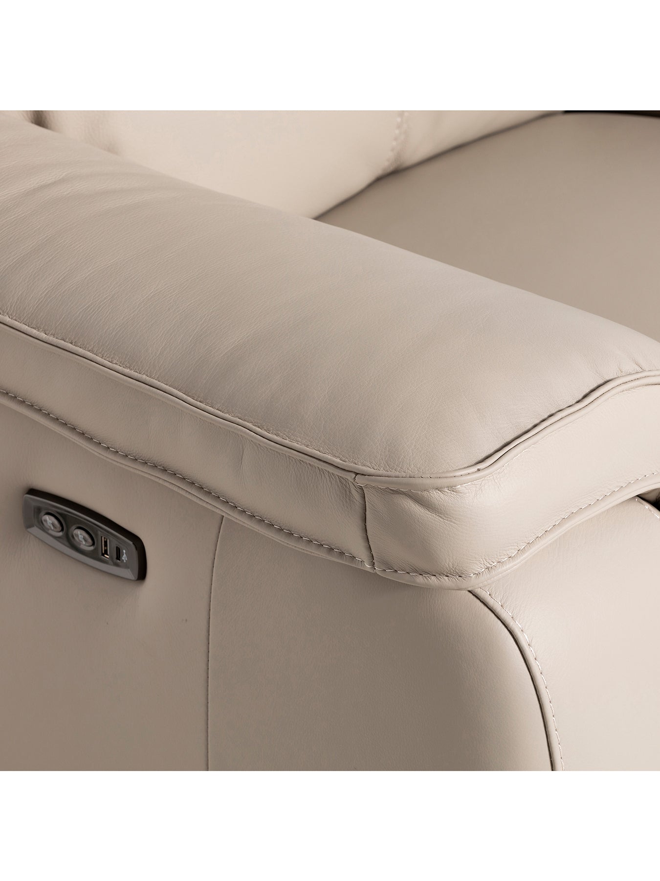 Arno Power Recliner Armchair Neutral