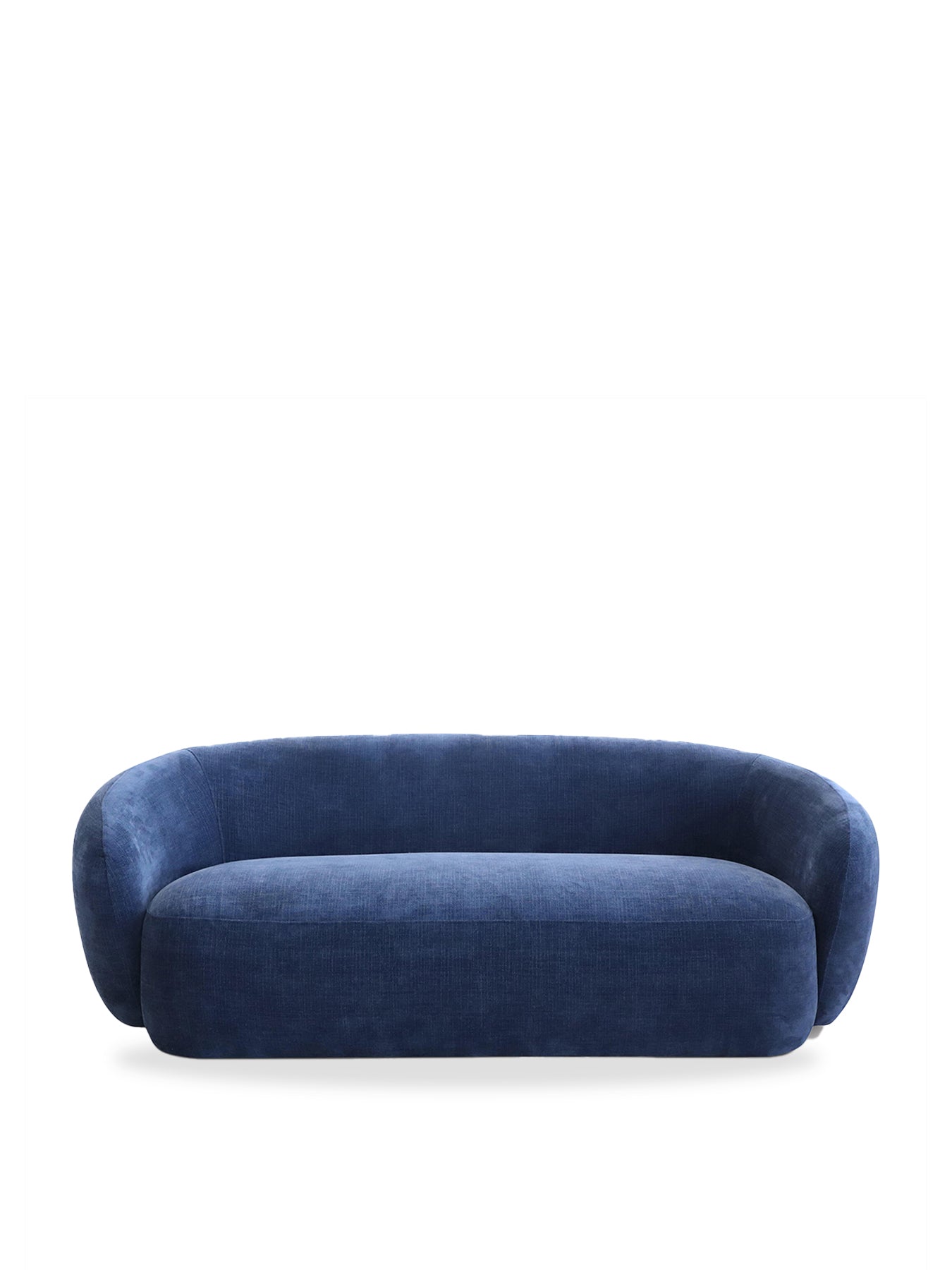 Arles Fabric Sofa Blue