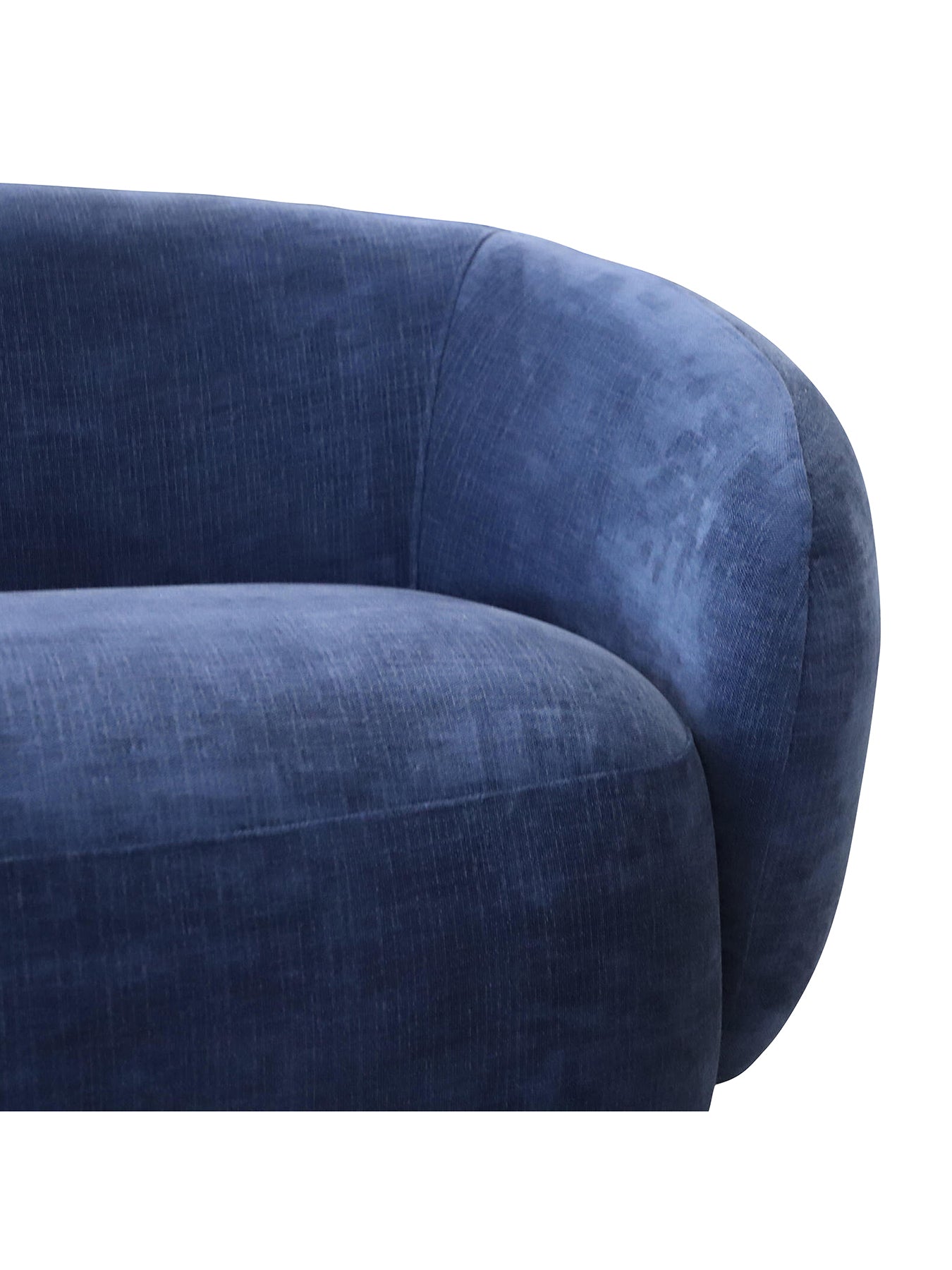 Arles Fabric Sofa Blue