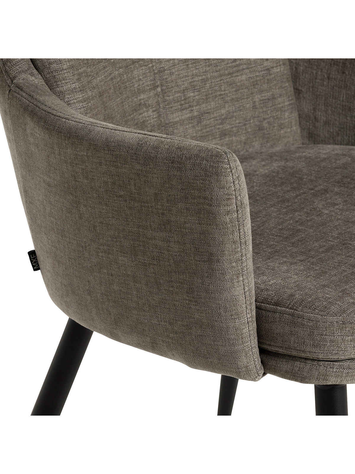 Shale Grey Fabric Dining Chair