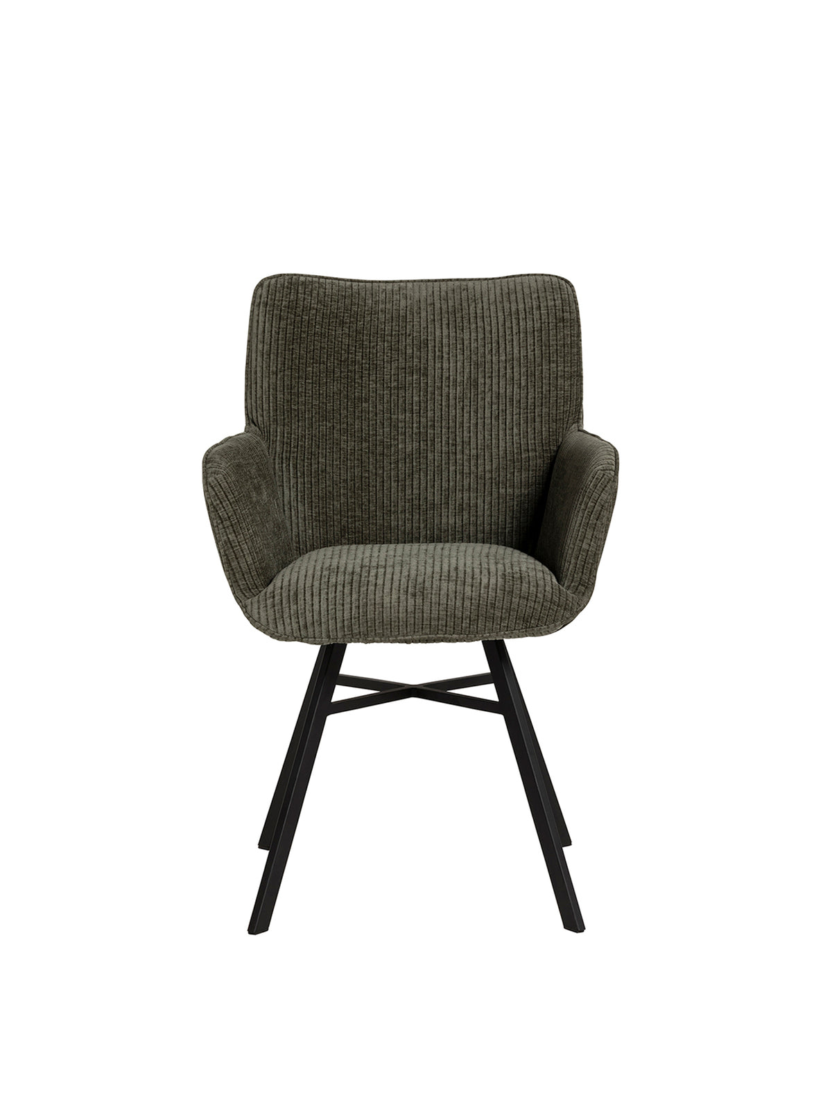 Mati Grey Fabric Dining Chair