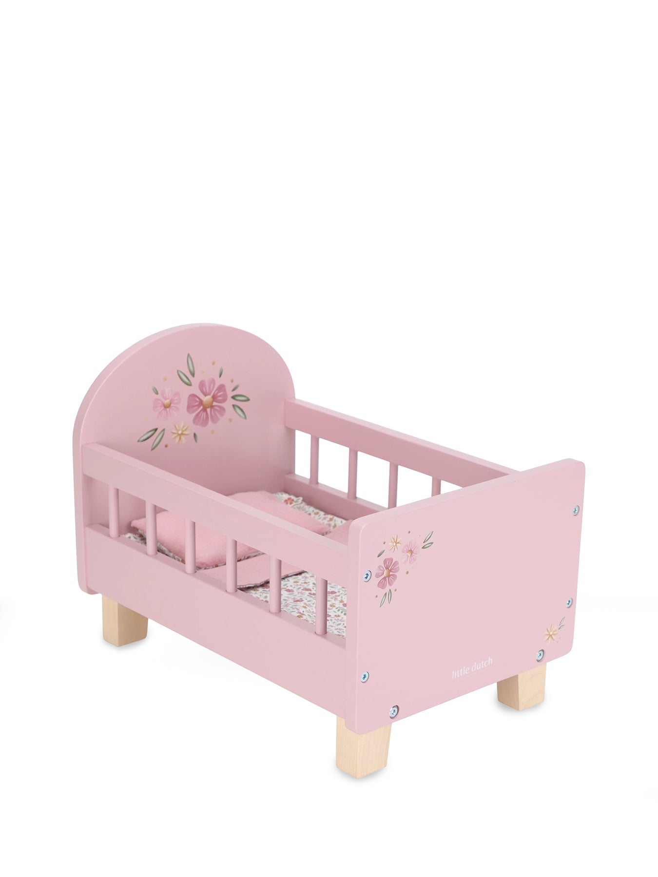 Wooden Doll Bed