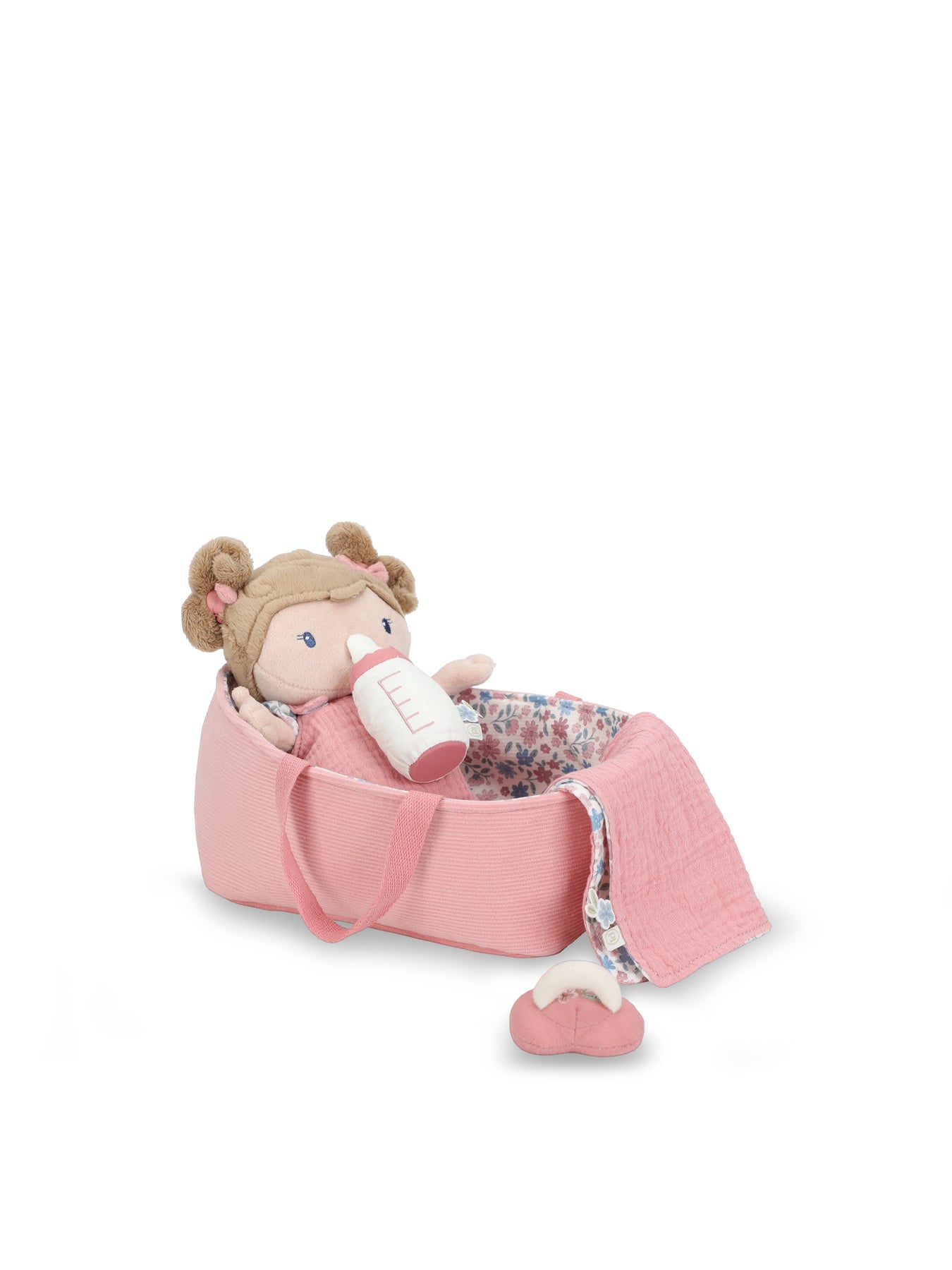 Baby Doll Rosa in Basket